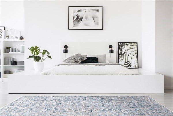 Modern in Black and White - White Bedroom Decor Ideas