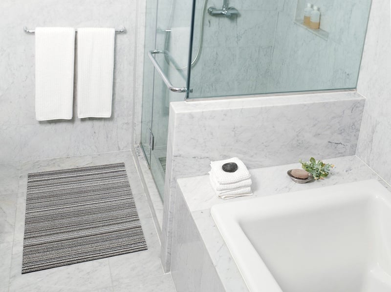Masterful Monochrome - Master Bathroom Decor Ideas