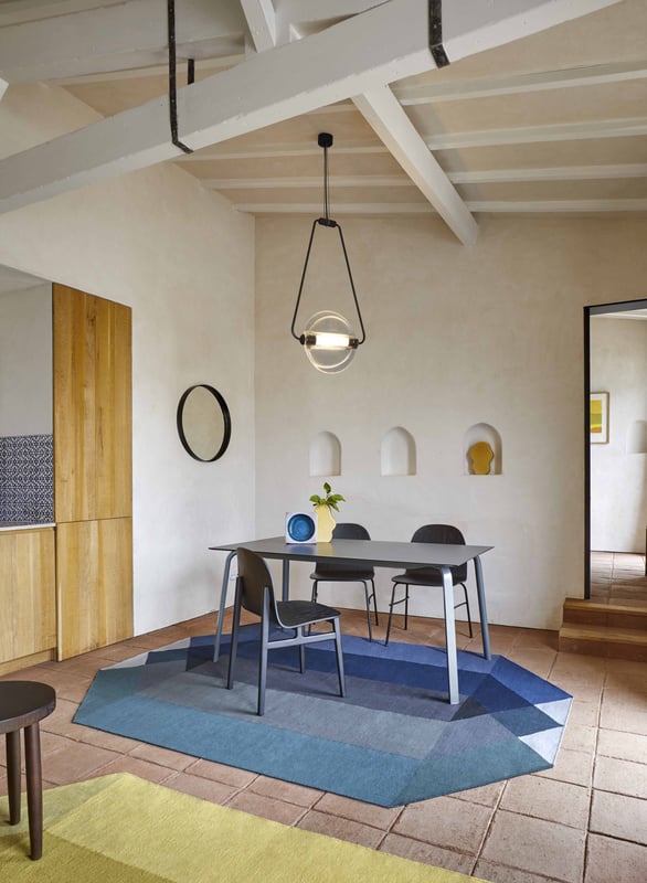 Modern Blue - Blue Dining Room Design Ideas