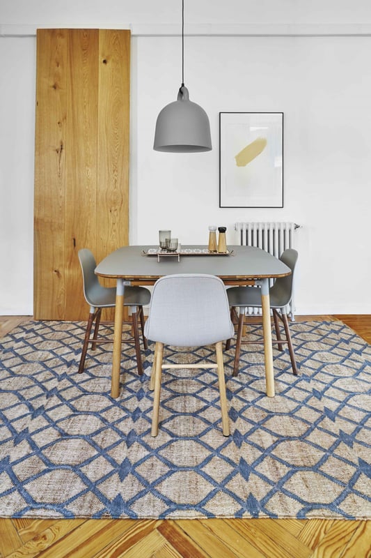 Naturally Blue - Blue Dining Room Design Ideas