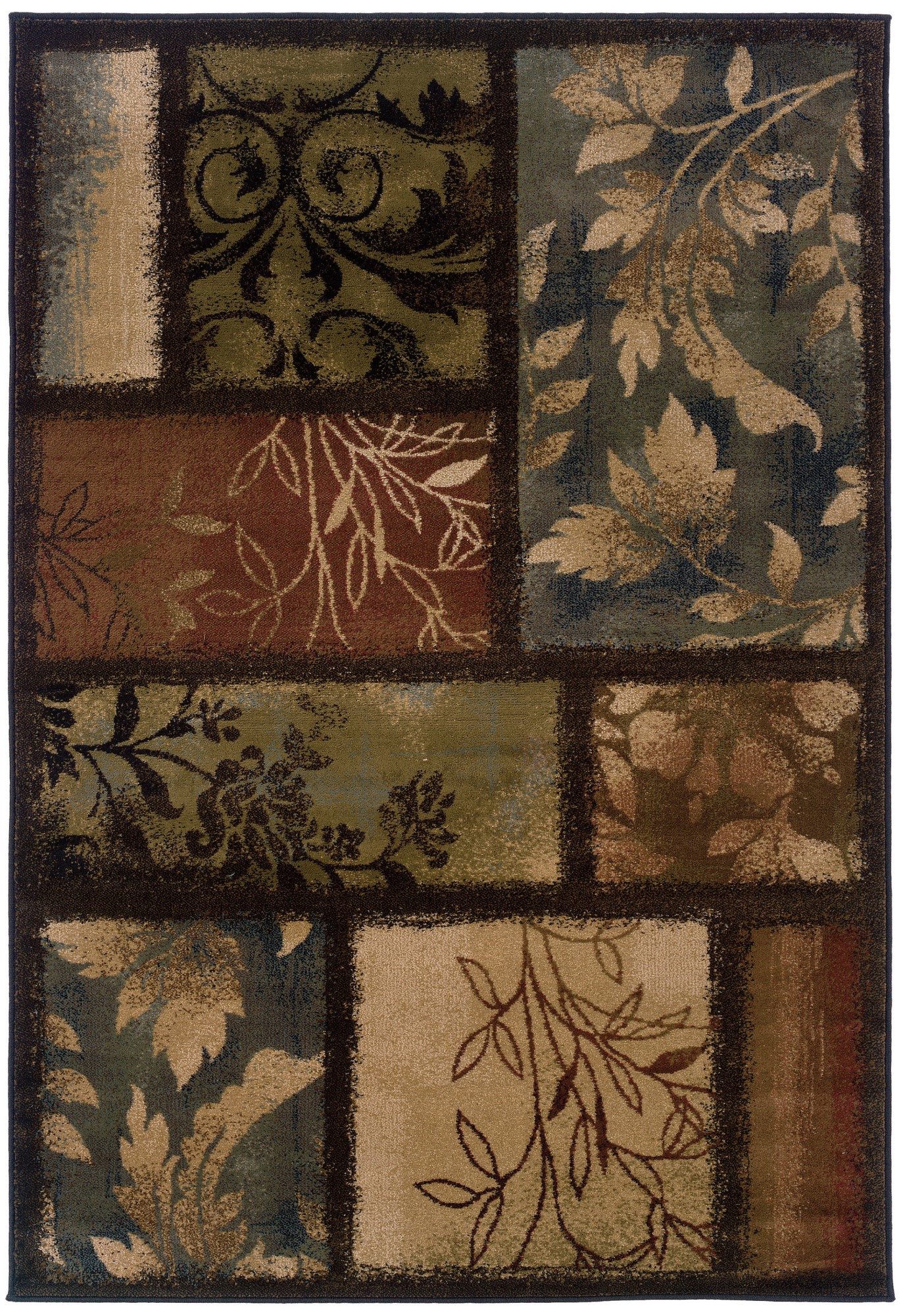 Oriental Weavers Hudson 1699G Floral / Botanical Area Rugs Rugs Direct