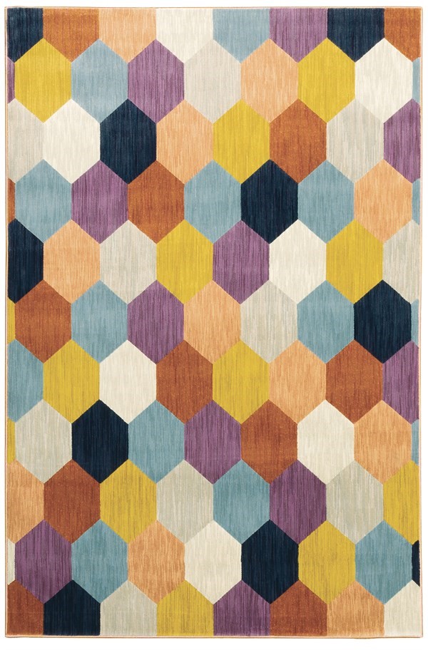Oriental Weavers Xanadu 93w Rugs Direct - Purple And Yellow Geometric Rug Oriental Weavers Xanadu 93w Rugs Direct - Purple And Yellow Geometric Rug