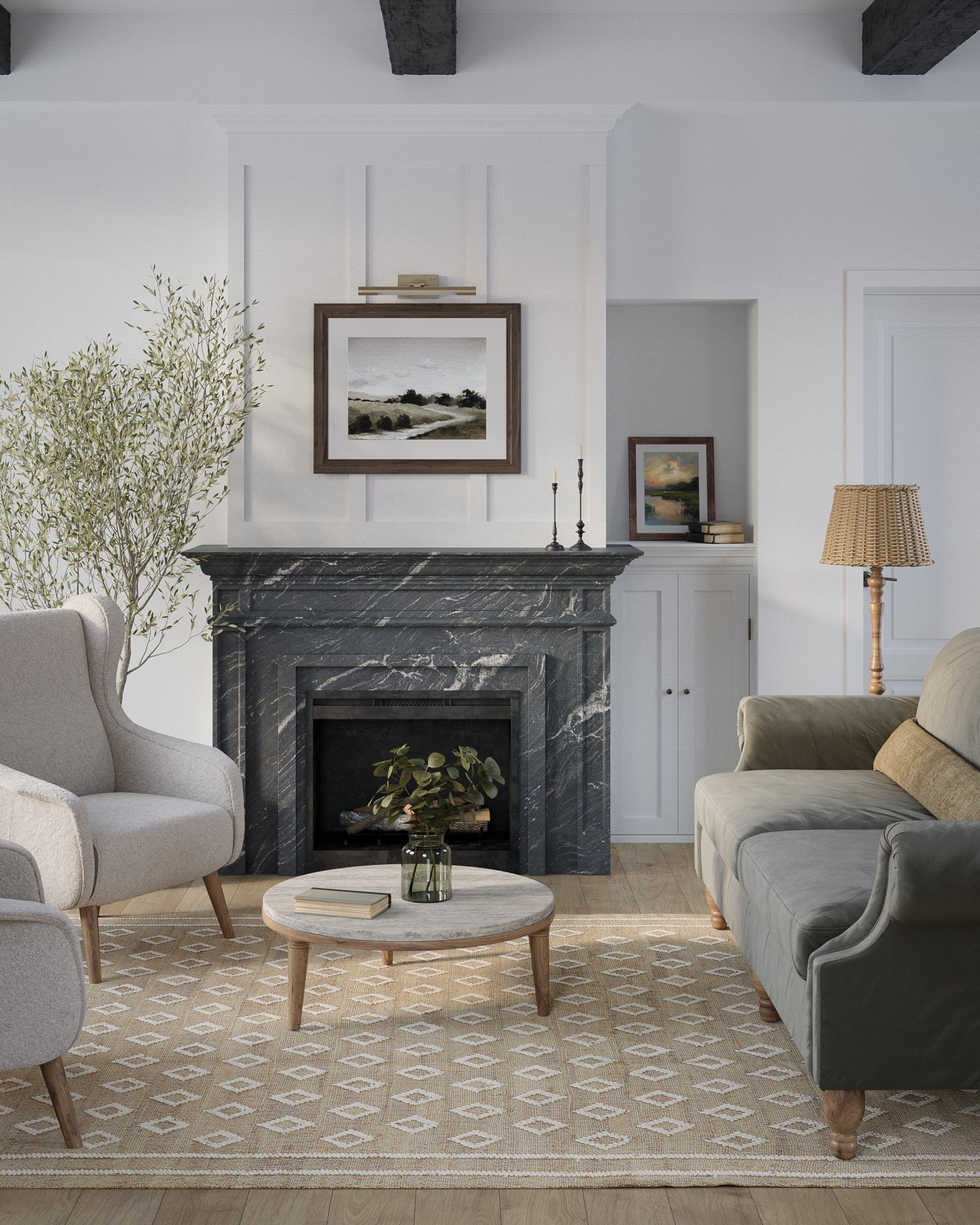 Erin Gates by Momeni Orchard Diamonds Area Rugs Contemporary / Modern