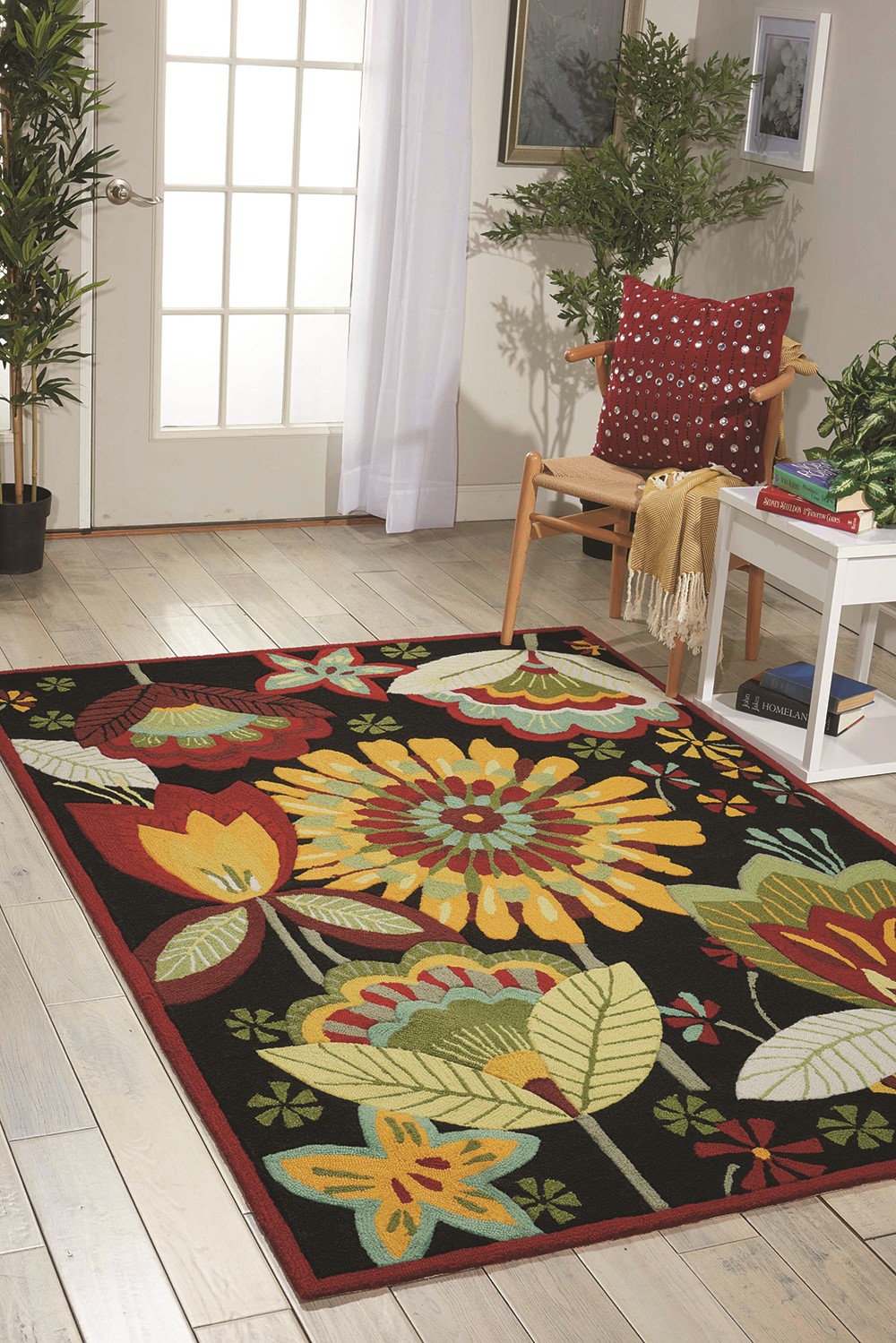 Nourison Fantasy FA-12 Rugs | Floral Area Rugs | Rugs Direct