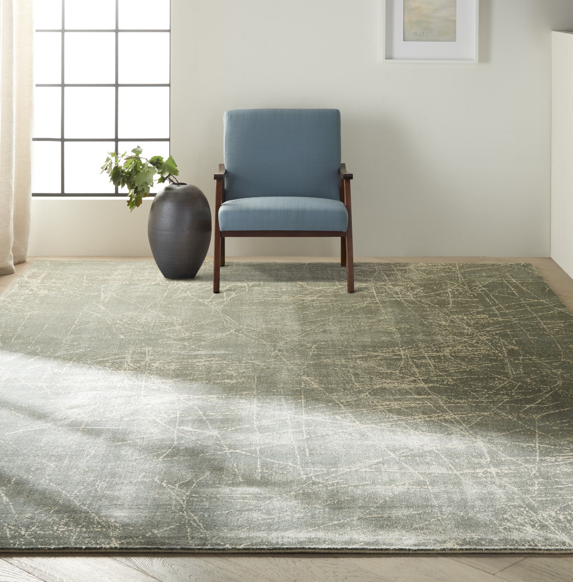 Calvin Klein Home Maya Etched Light Rugs | Rugs Direct