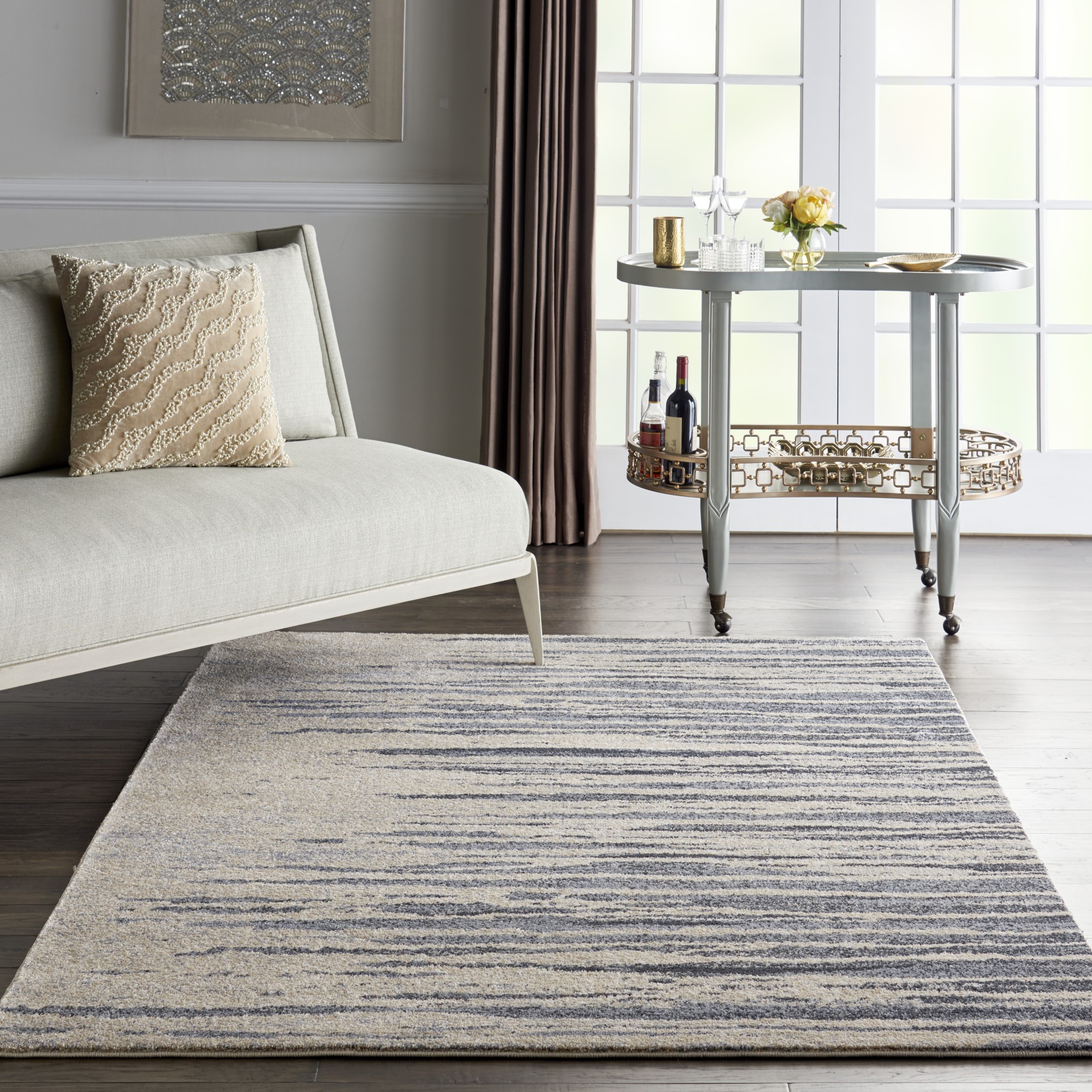 Kathy Ireland by Nourison Moroccan Celebration KI387 Modern Area Rugs