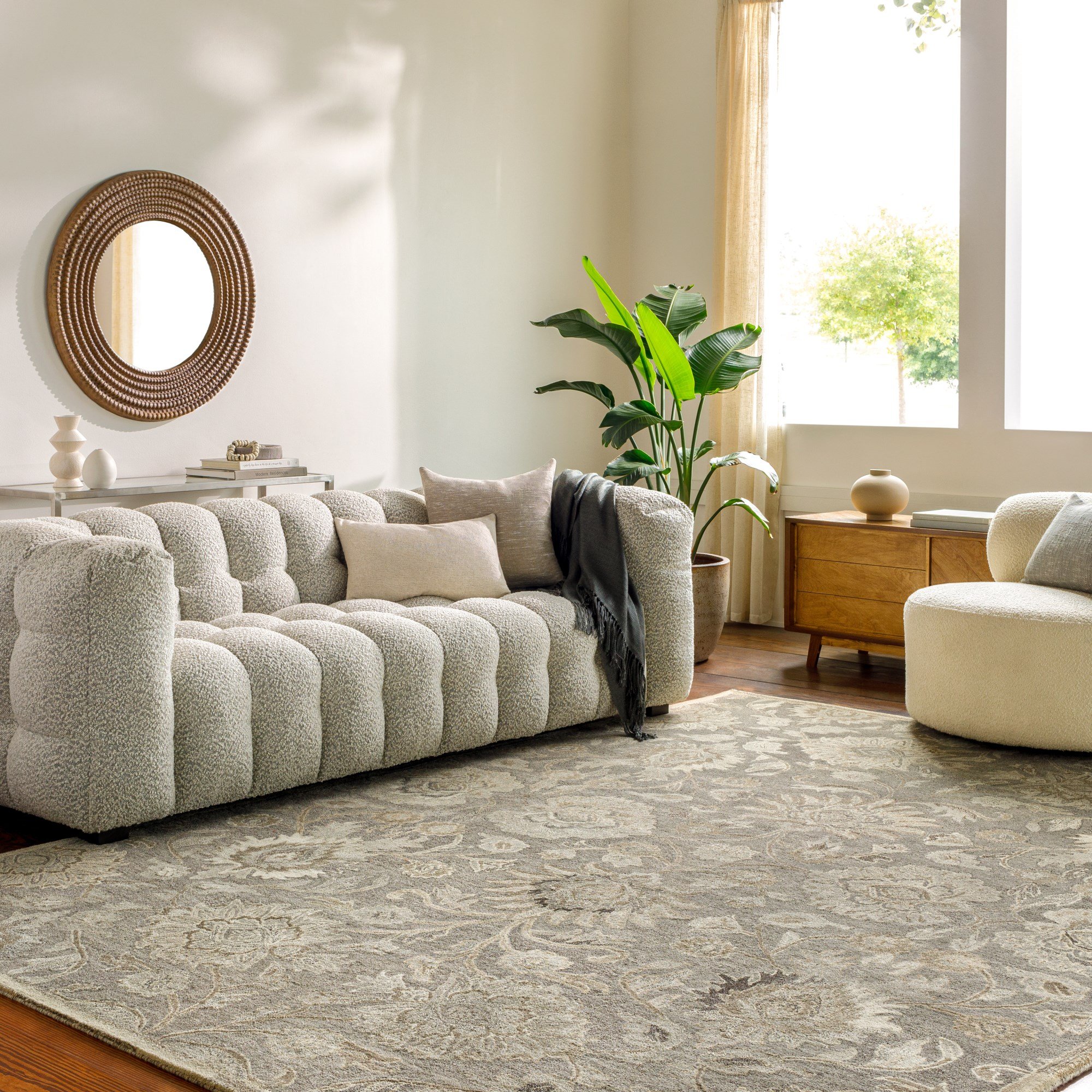 アンズコーポレーション　セルキュール　ラージサイズ Livabliss Caesar CAE-1195 Area Rugs | Traditional / Oriental Area