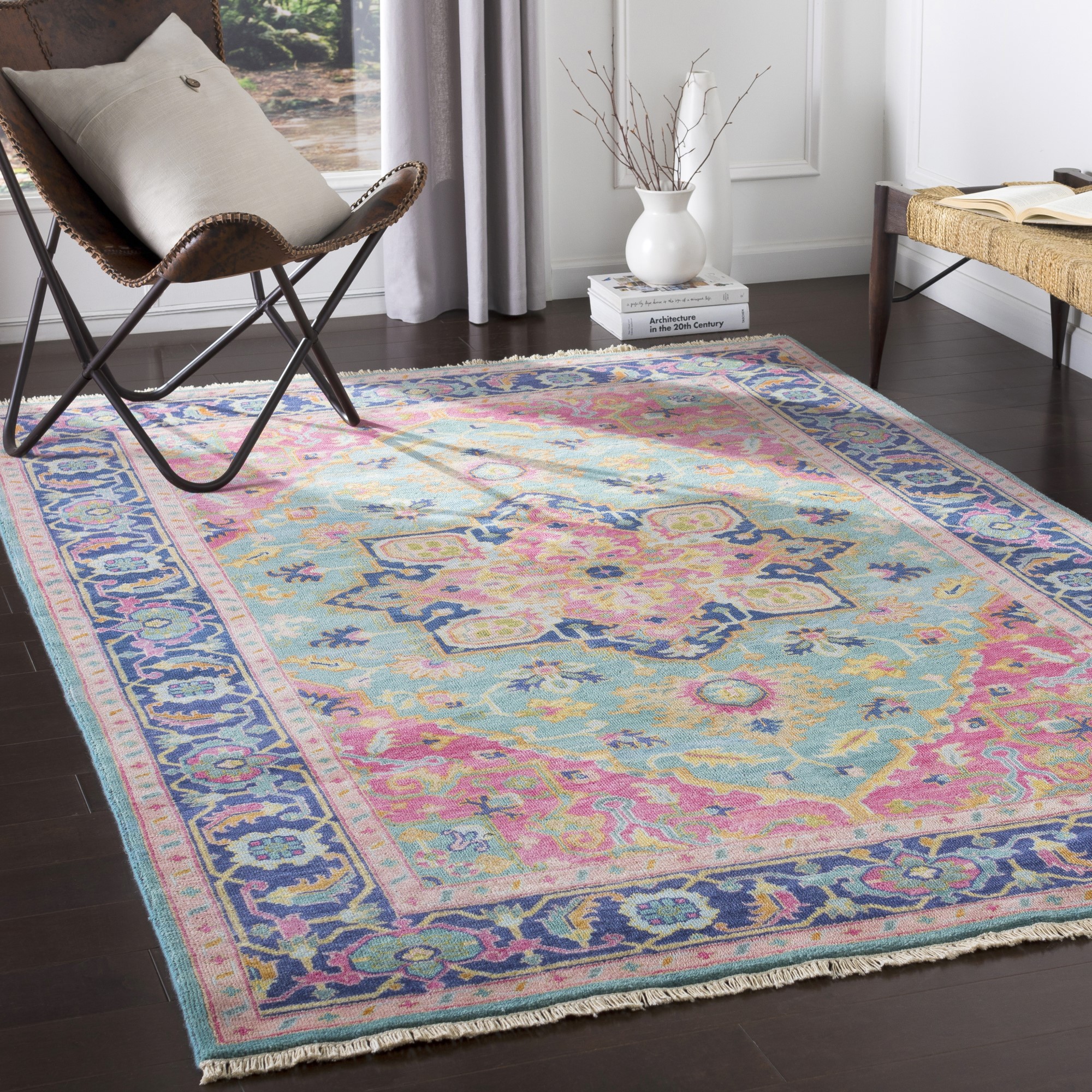 Surya Antique ATQ1015 Area Rugs Wool Bohemian Area Rugs Rugs Direct