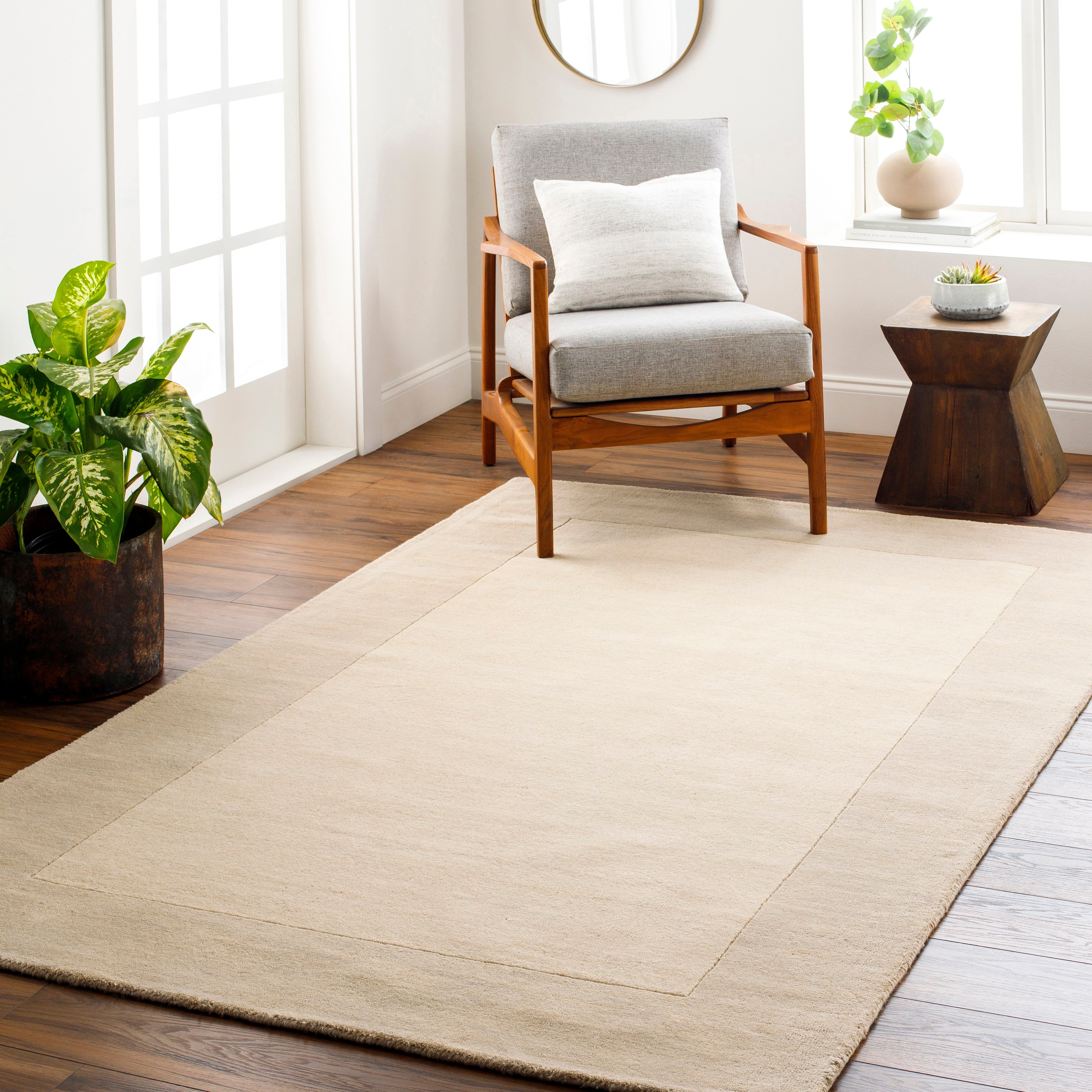 Amber Braided Oval Jute Rug  Online Buy, Beige Plain Contemporary