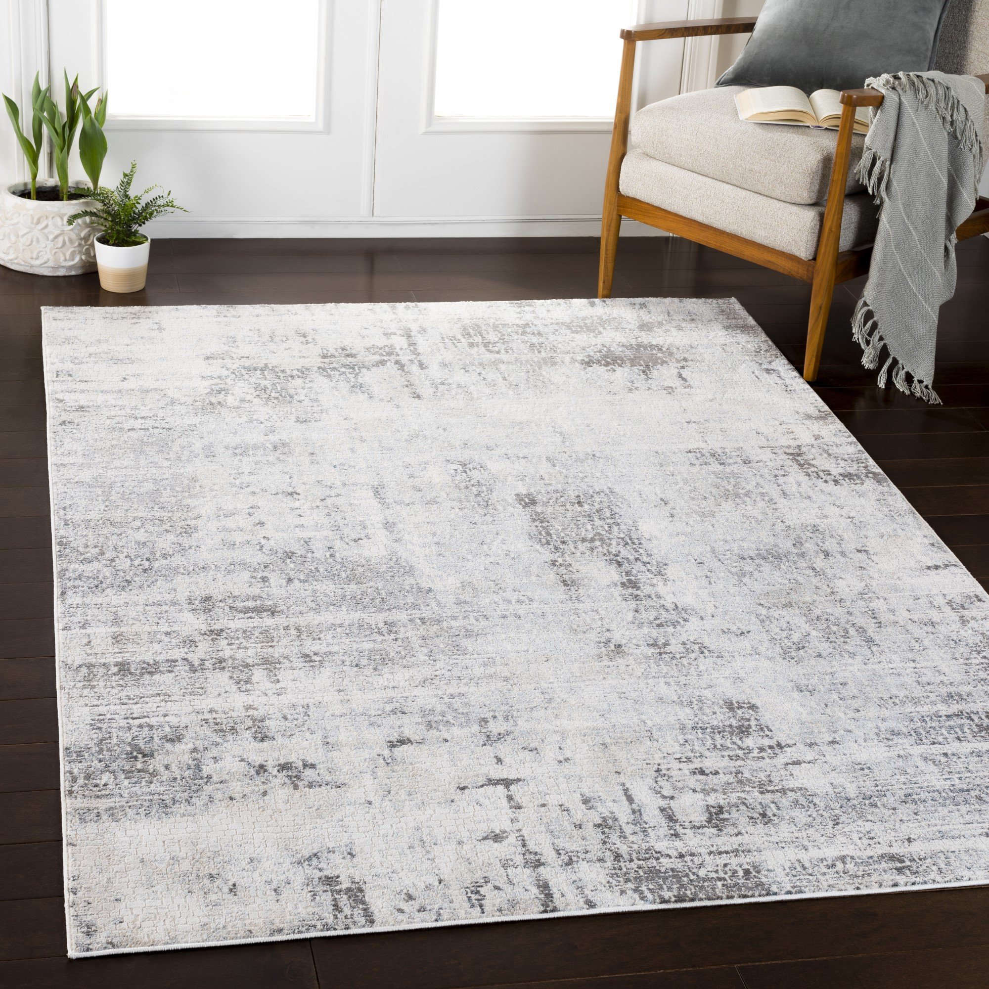 grey and white rugs 8x10