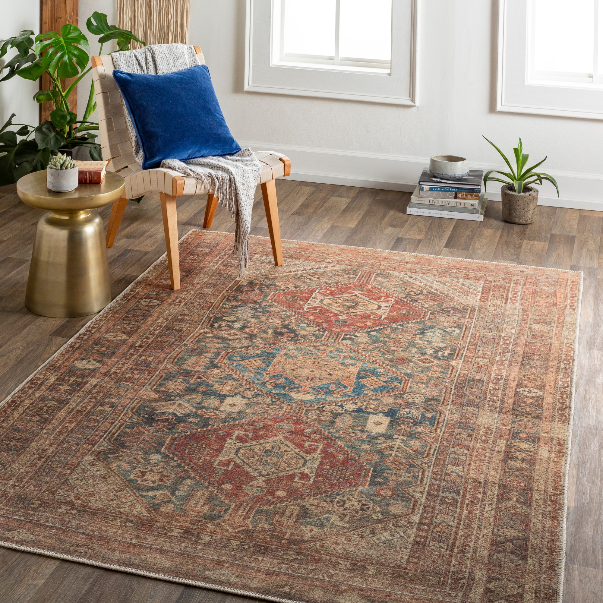 Surya Amelie 30790 Area Rugs Traditional / Oriental Rectangular Reds