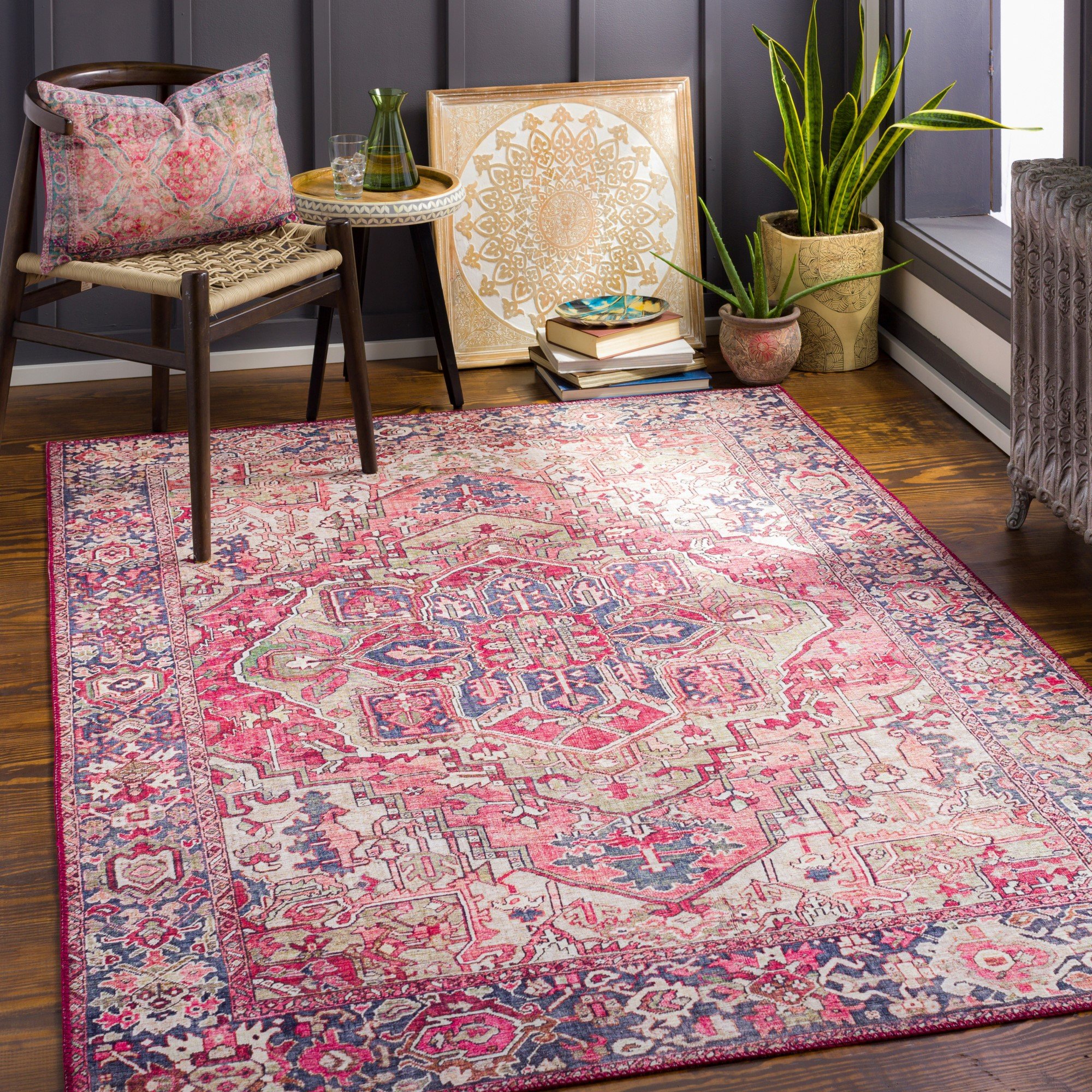 Surya Iris 24007 Bohemian Area Rugs | Rugs Direct