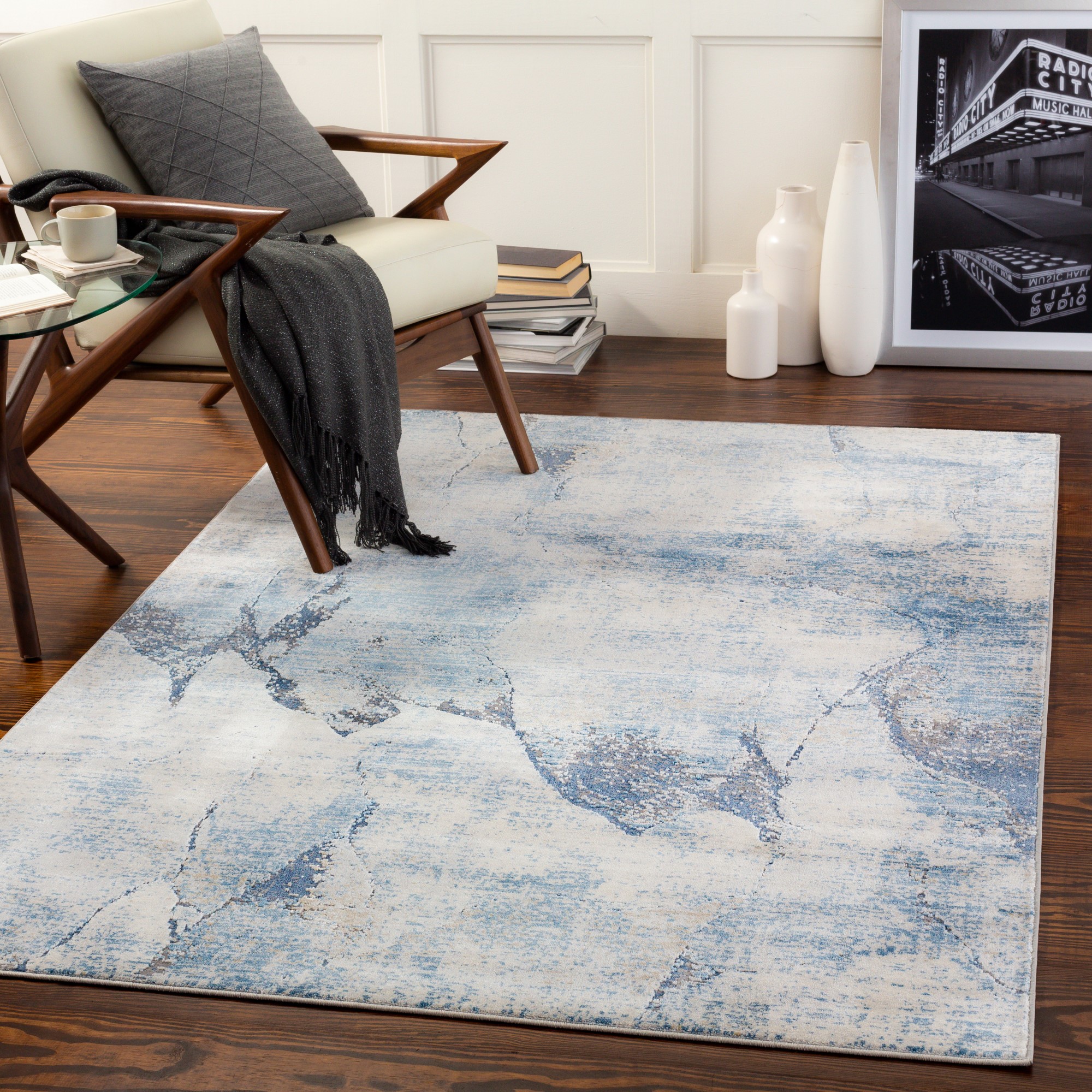 Surya Norland 26298 Abstract Area Rugs | Rugs Direct