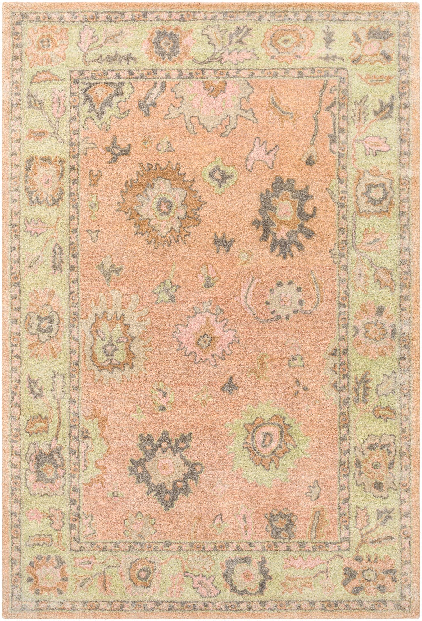 Orange Oriental Rugs Rugs Direct
