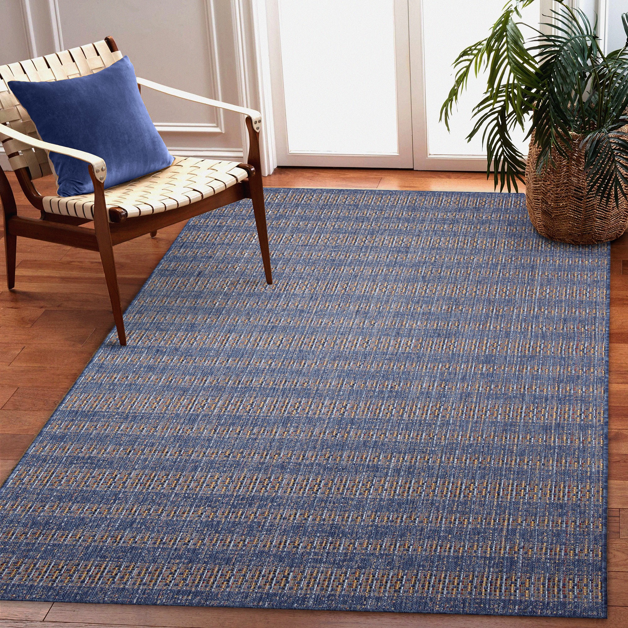Liora Manne Avena Mosaic Stripe Striped Area Rugs Rugs Direct
