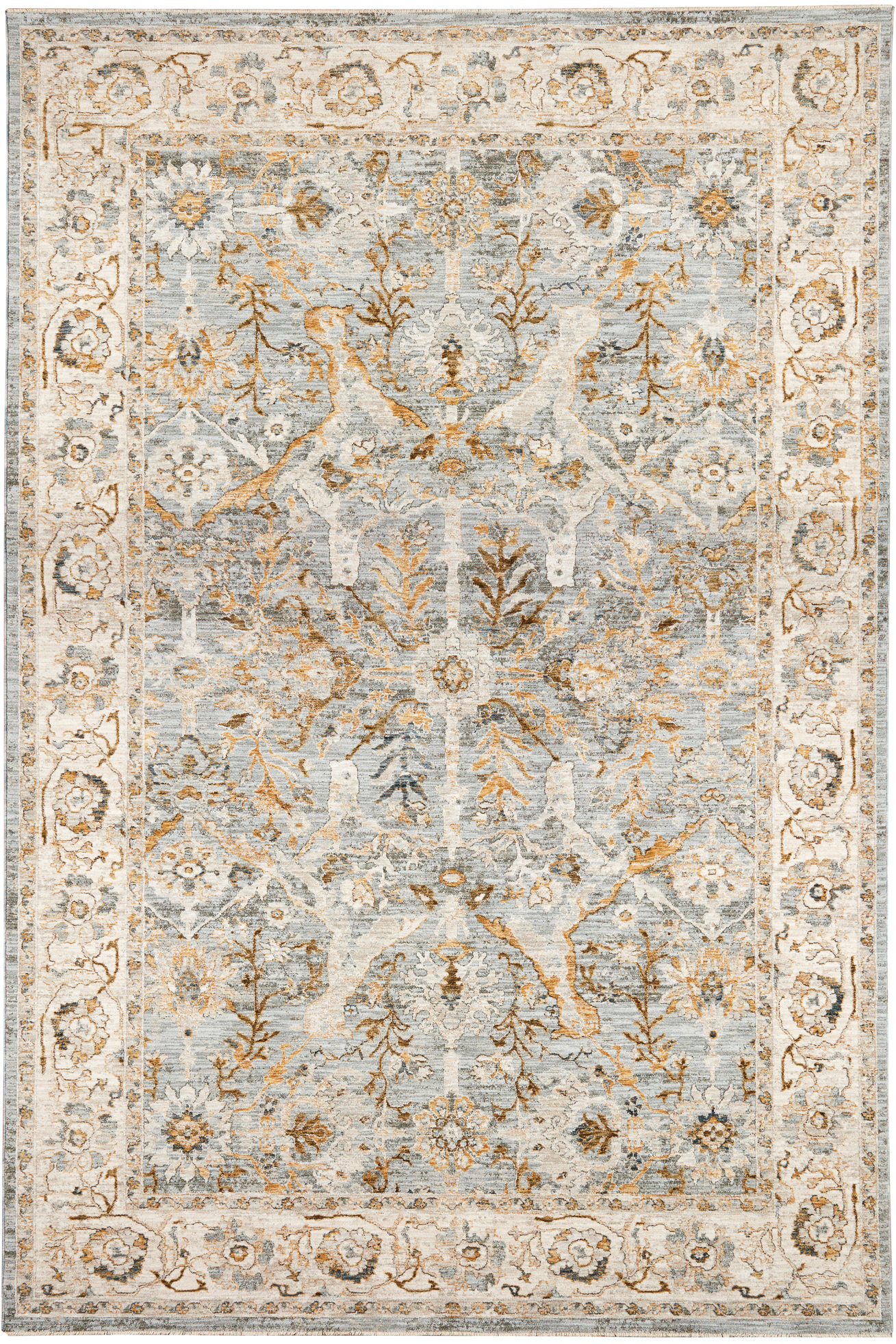 Terra by Obeetee Impressions Kashan Traditional / Oriental Area Rugs ...