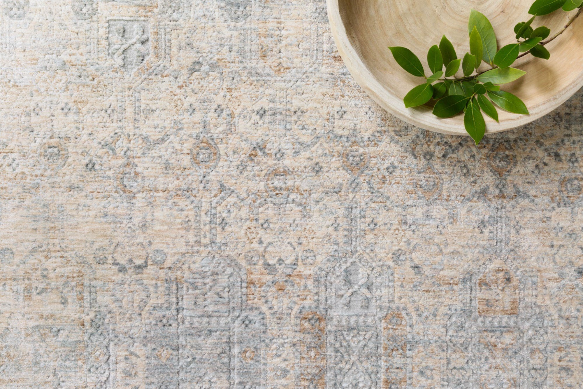 ラパン Carpet アイボリー Loloi Pandora PAN-02 Vintage / Overdyed Area Rugs | Rugs Direct
