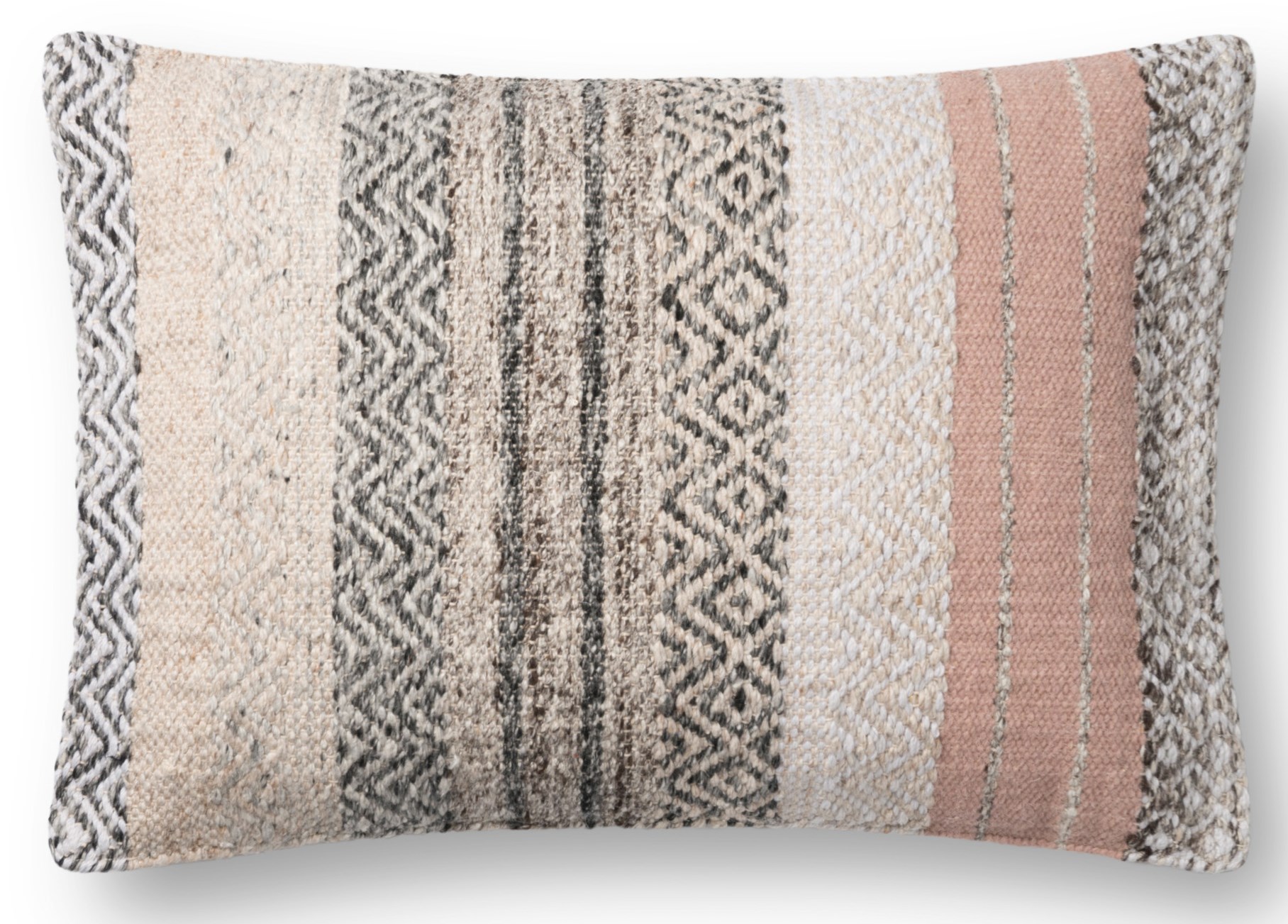 blush pillows and throws