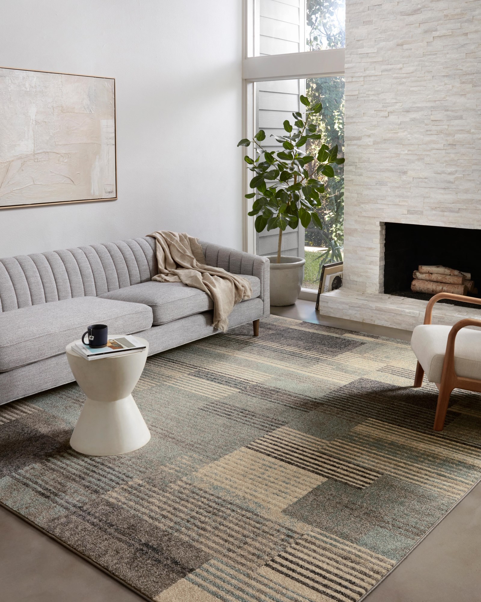 Loloi II Rugs Bowery BOW-06 Contemporary Modern Area Rugs | Rugs Direct