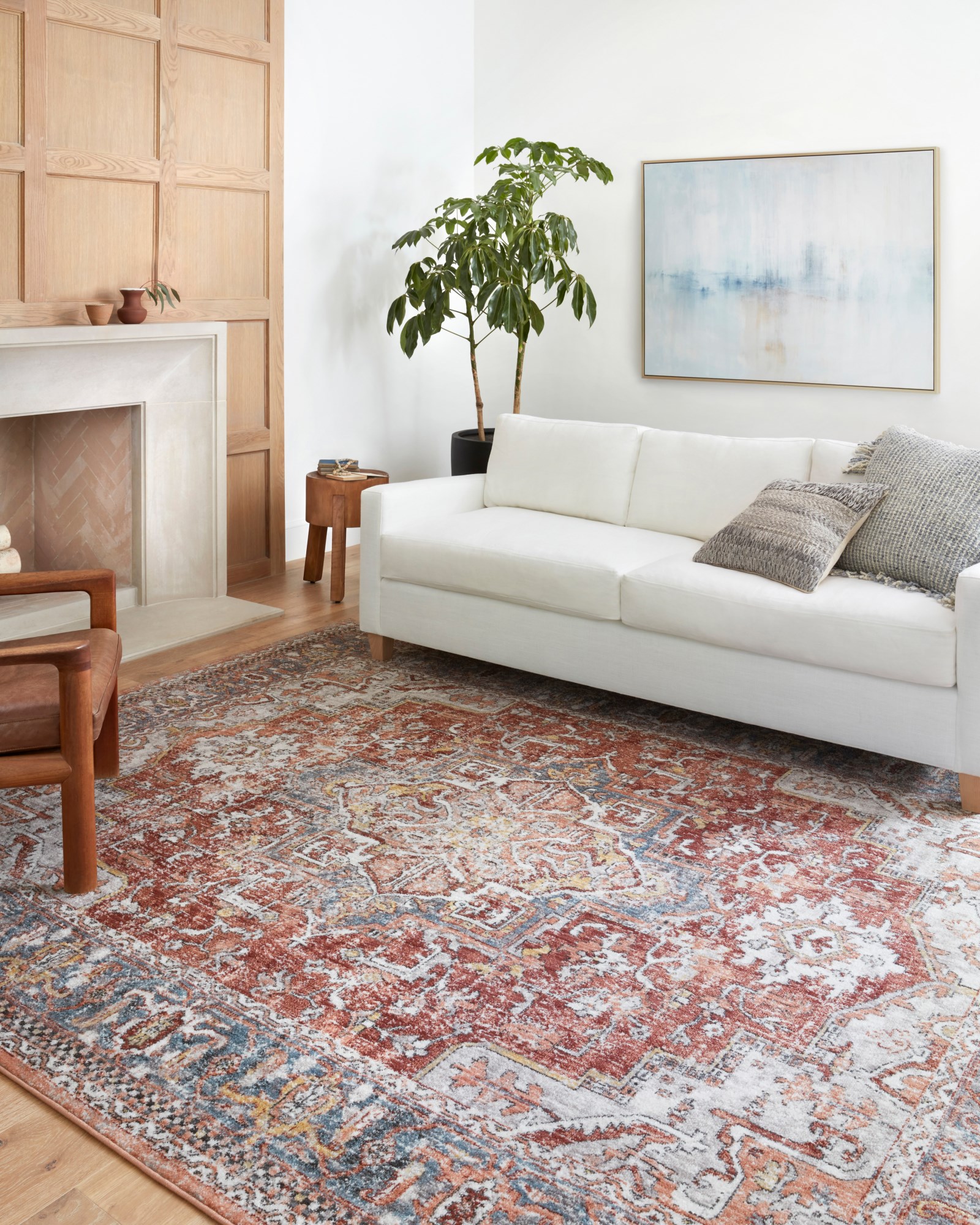 Loloi Cassandra CSN-01 Vintage / Overdyed Area Rugs | Rugs Direct
