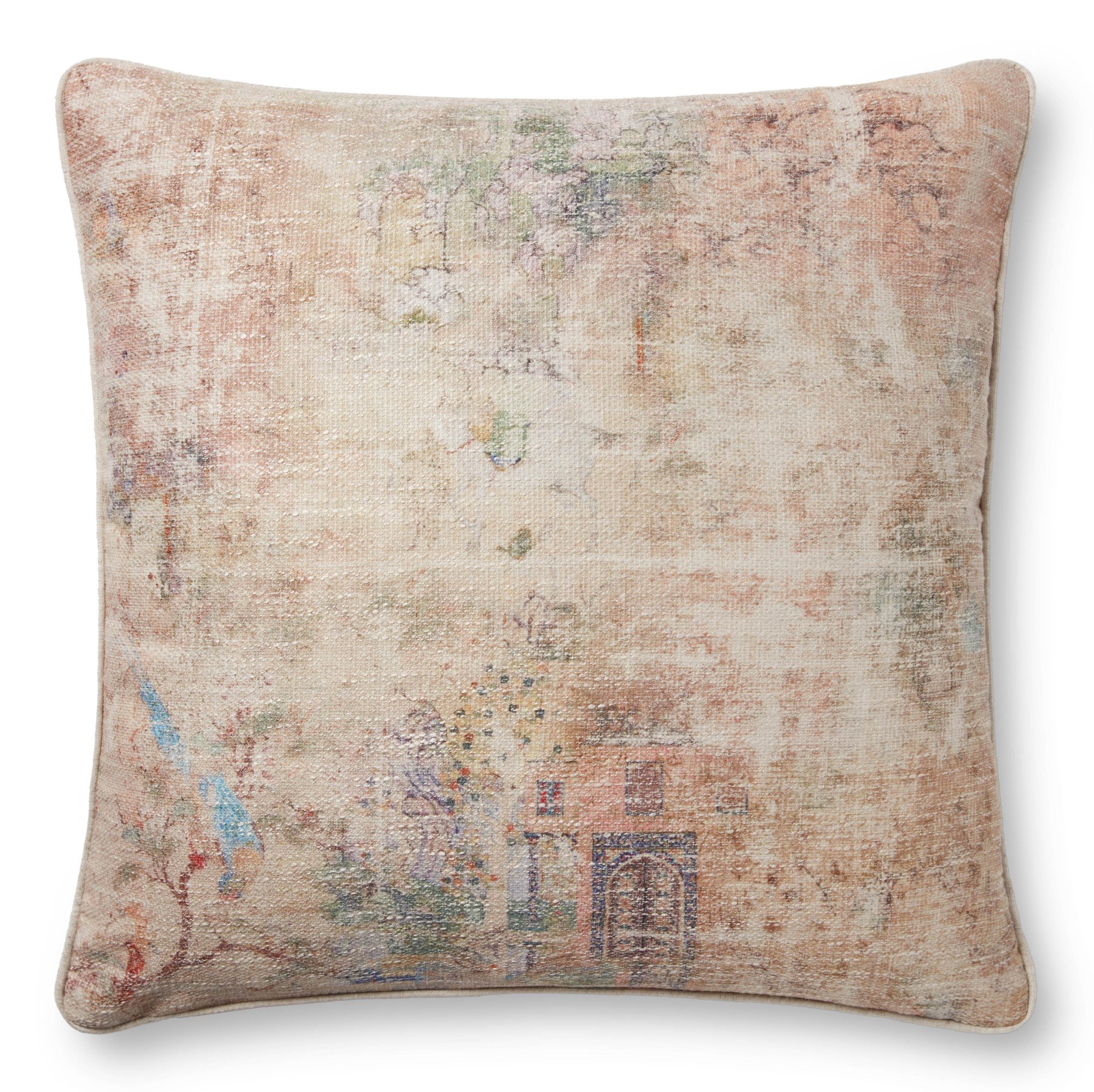 Loloi Loloi Pillow PLL0011 Vintage / Overdyed Pillow Rugs Direct
