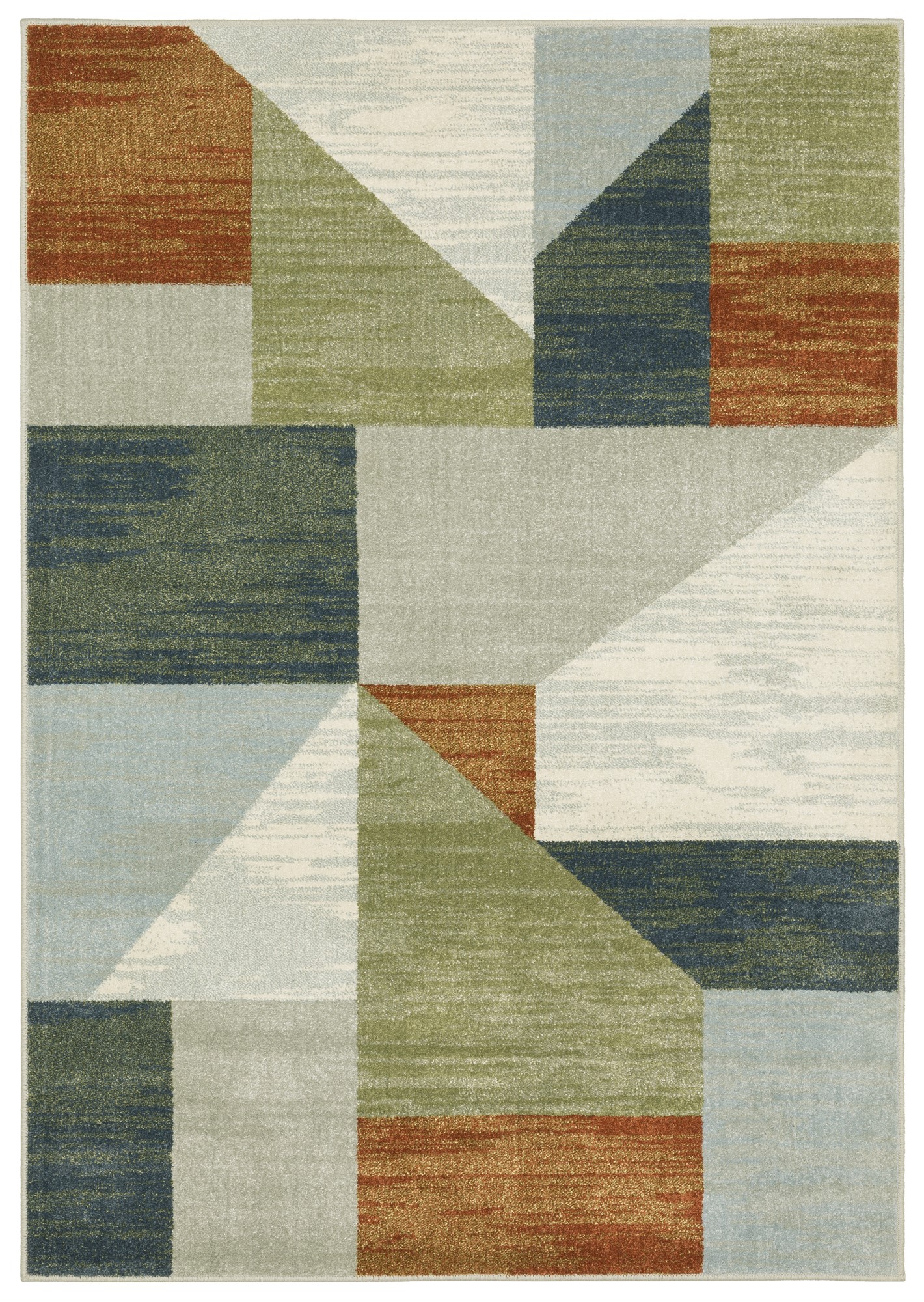 Oriental Weavers Branson BR11 Grey Area Rugs Rugs Direct