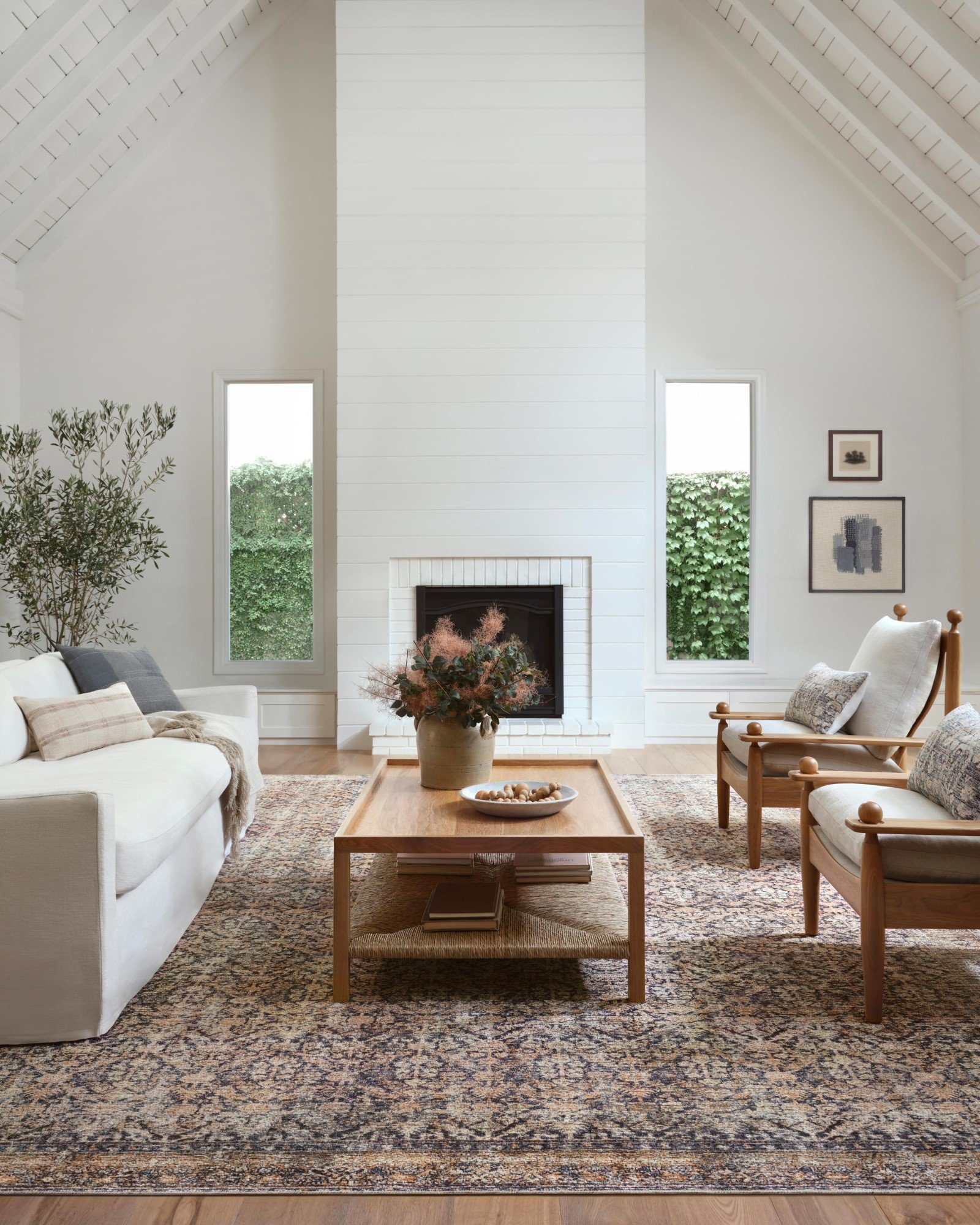 Amber Lewis x Loloi Billie BIL-01 Vintage / Overdyed Area Rugs