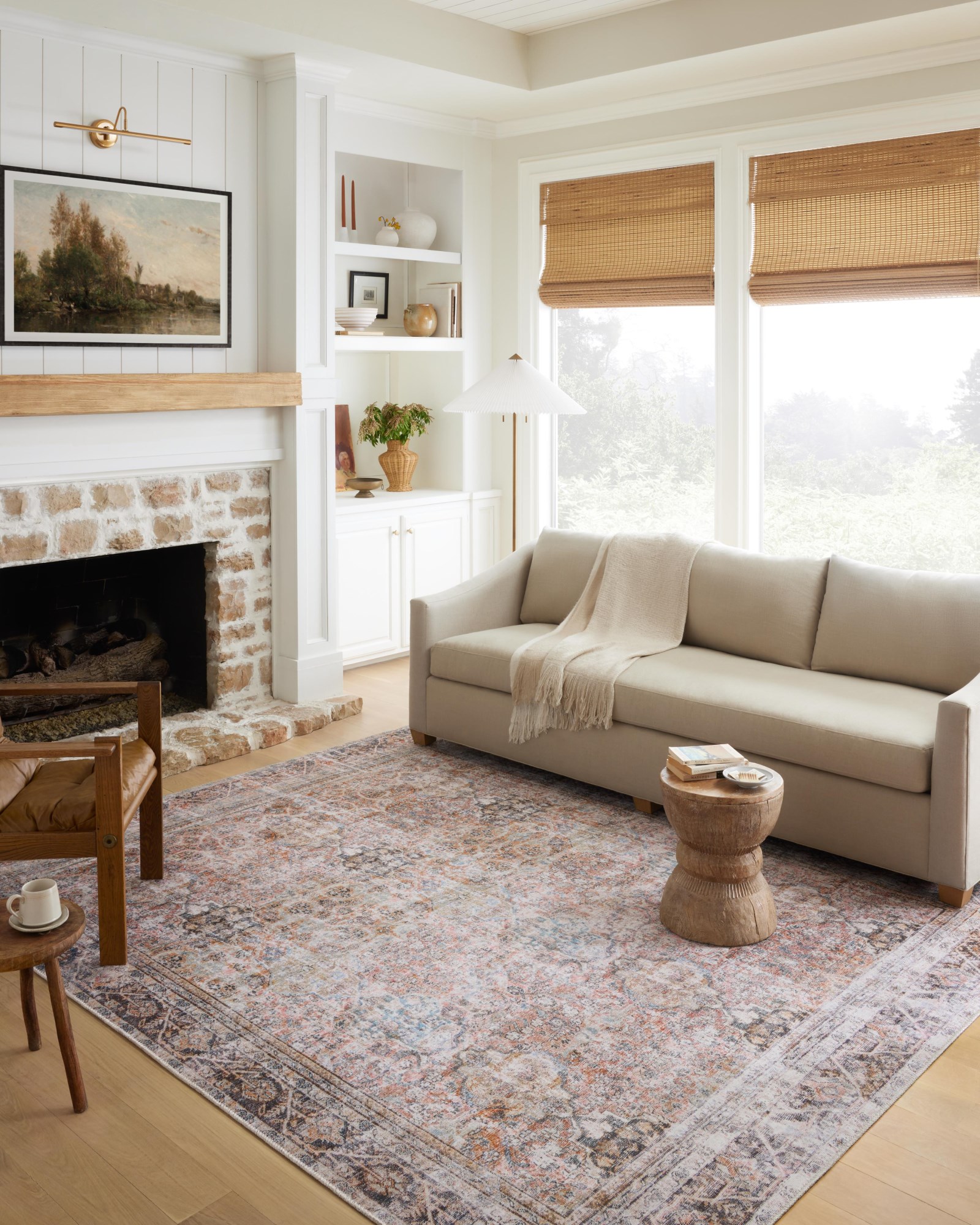 Loloi II Adrian Printed ADR05 Vintage / Overdyed Area Rugs Rugs Direct