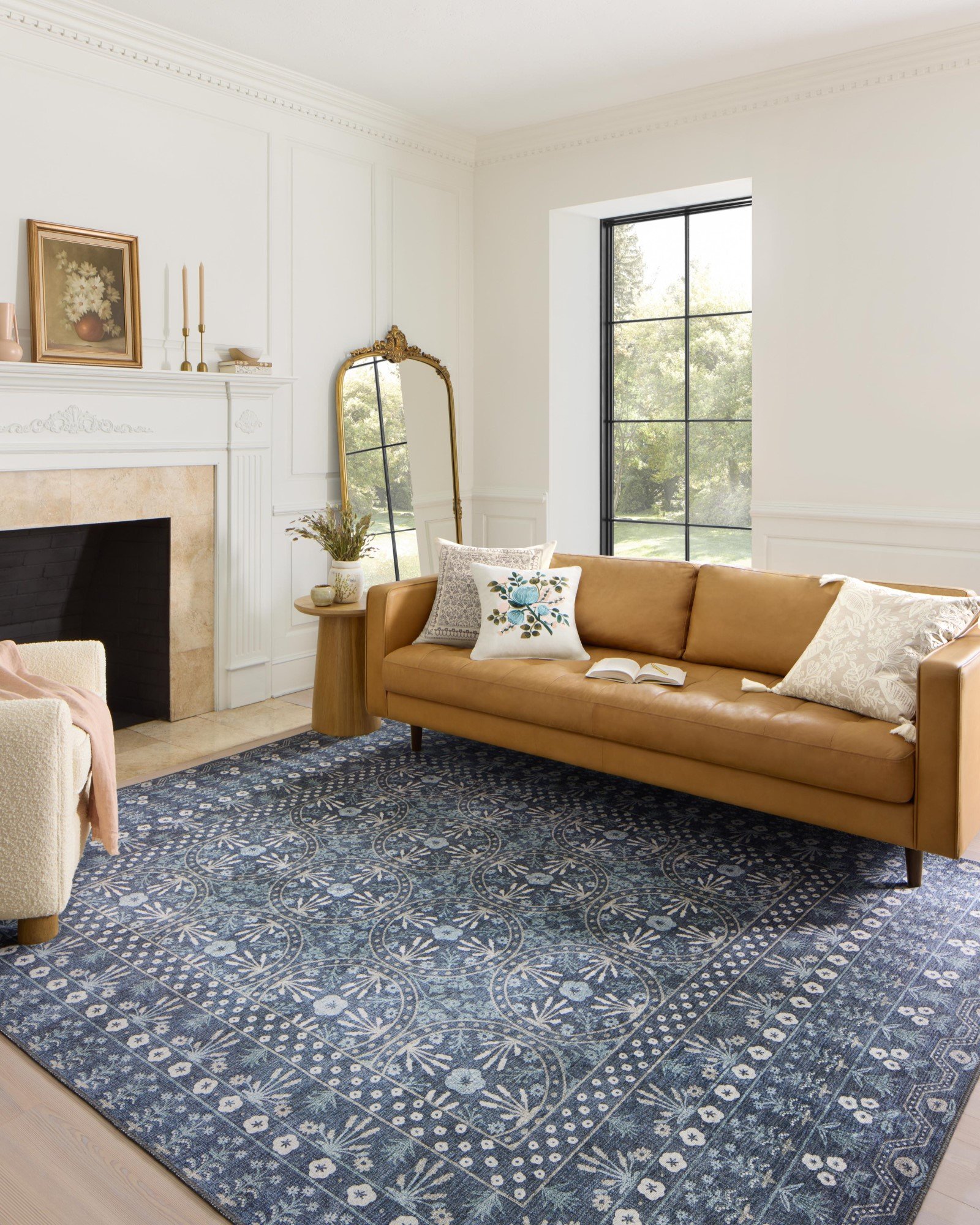 Rifle Paper Co. x Loloi Maison Rosette MAO-03 Oriental Area Rugs