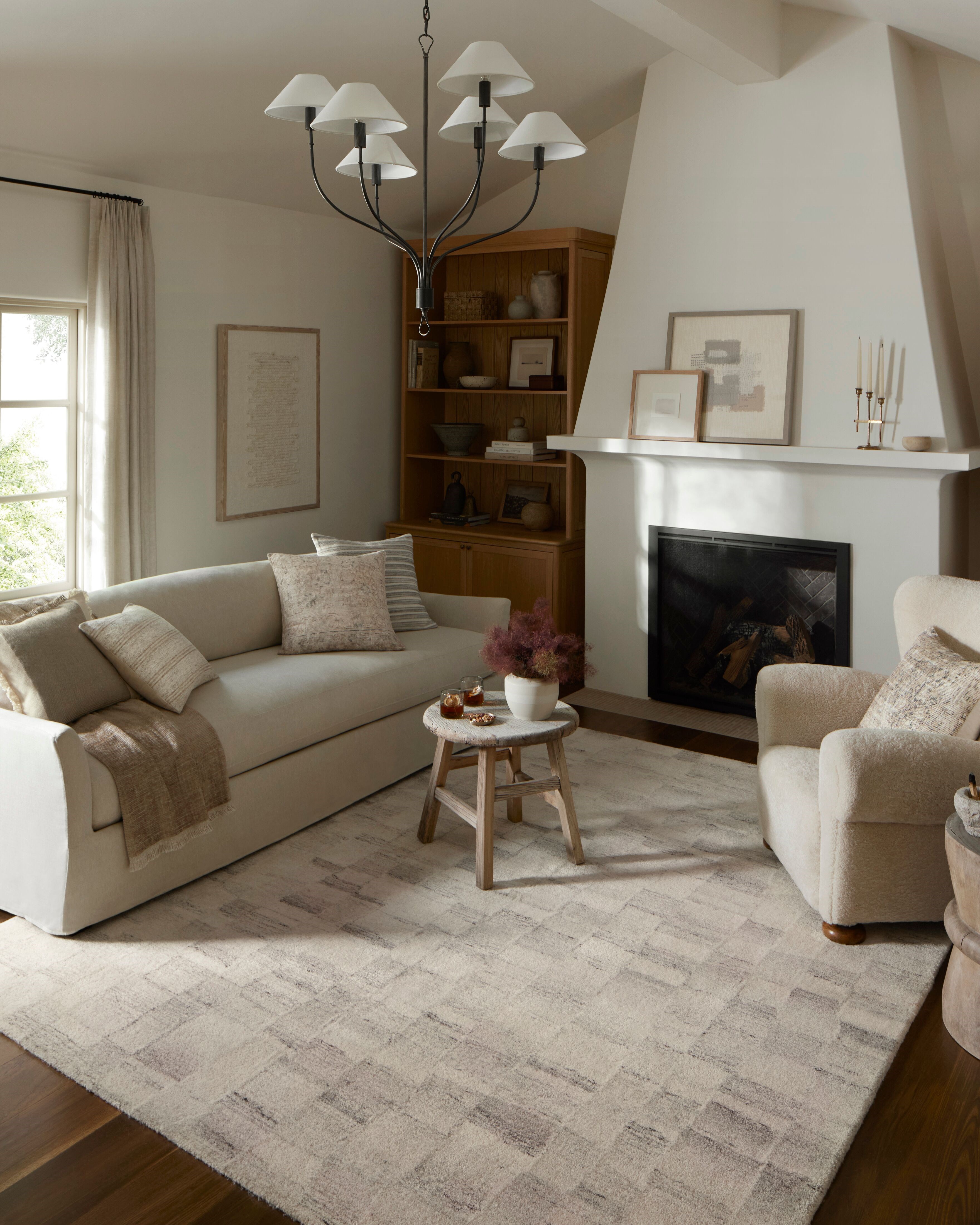 Amber Lewis x Loloi Rocky ROC-01 Contemporary / Modern Area Rugs