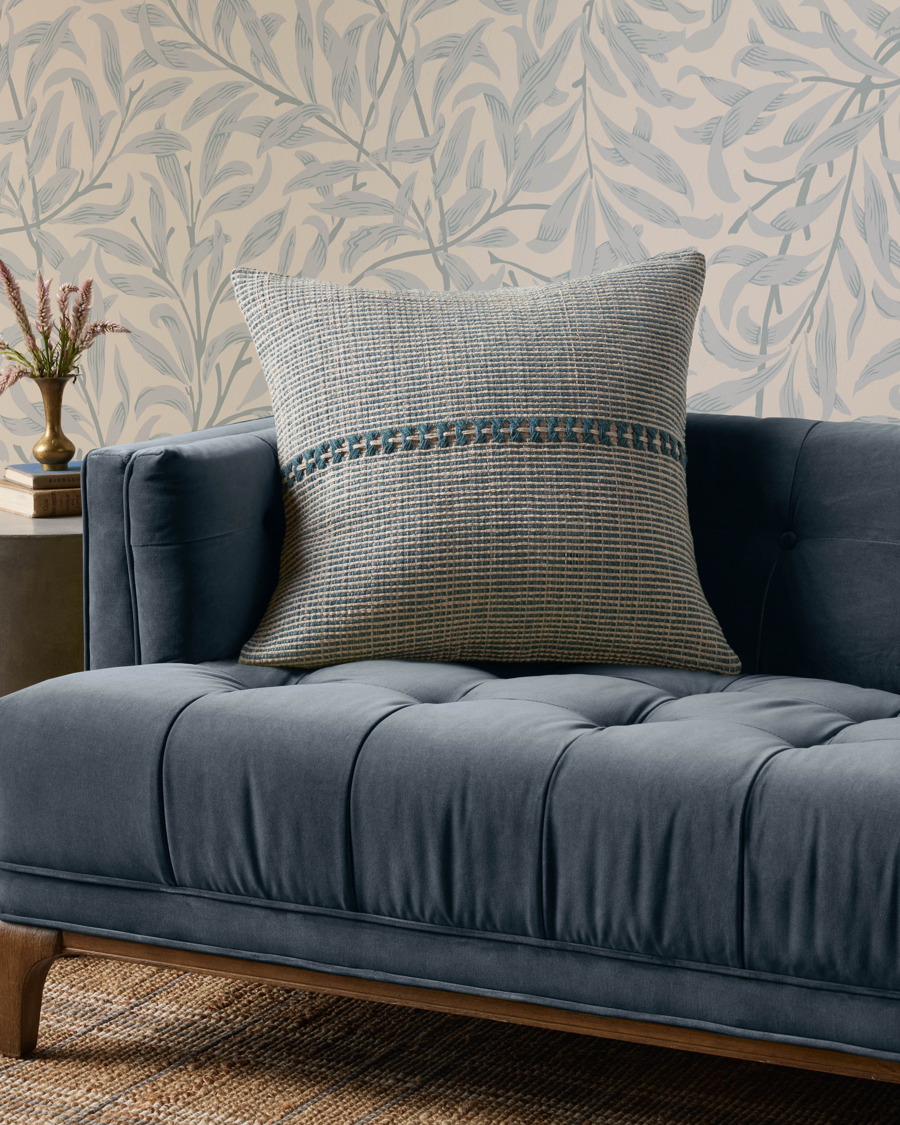 Chris Loves Julia x Loloi Harvey Pillow PCJ-0018 Contemporary