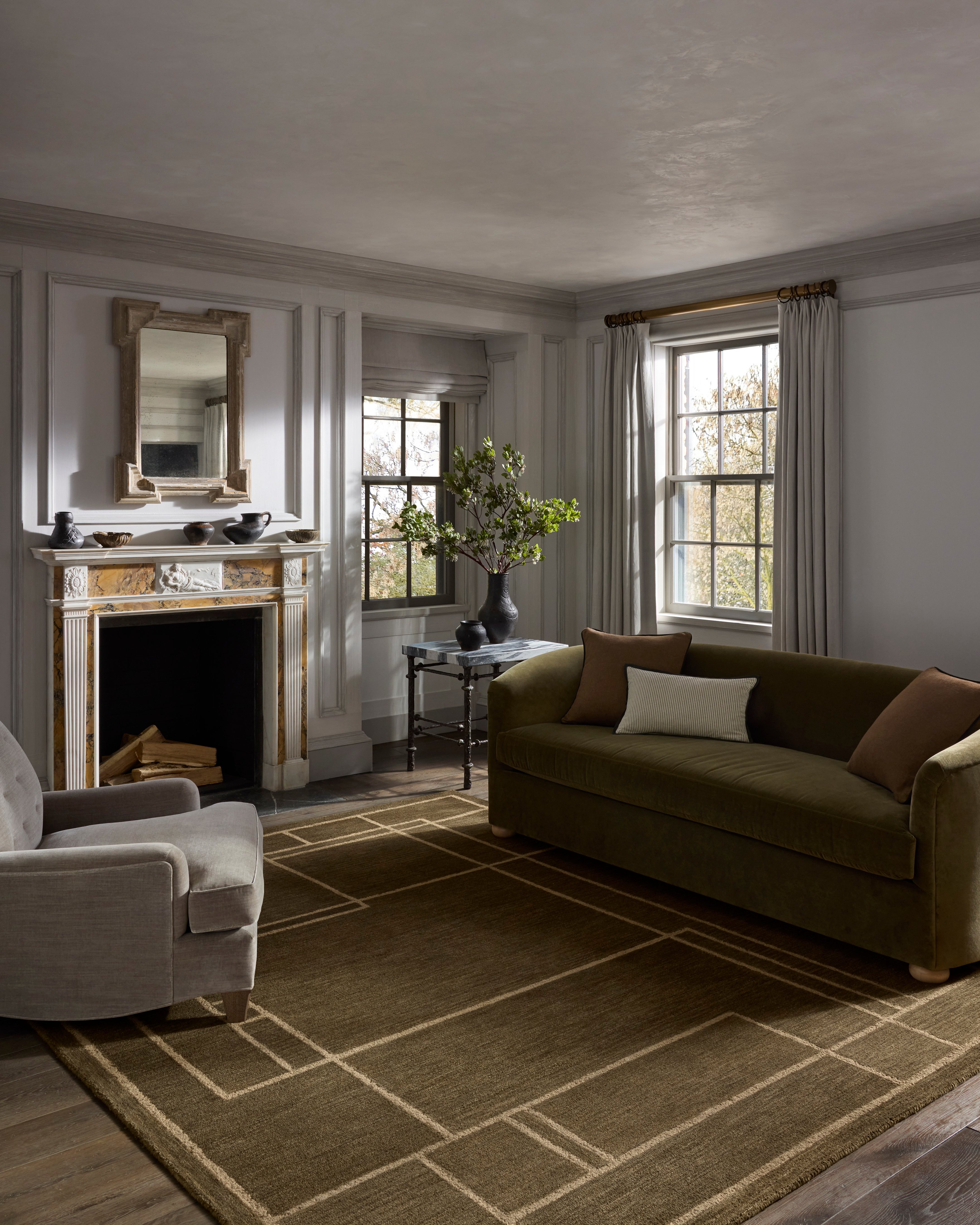 Jeremiah Brent x Loloi Barrow BAR-01 Contemporary / Modern Area