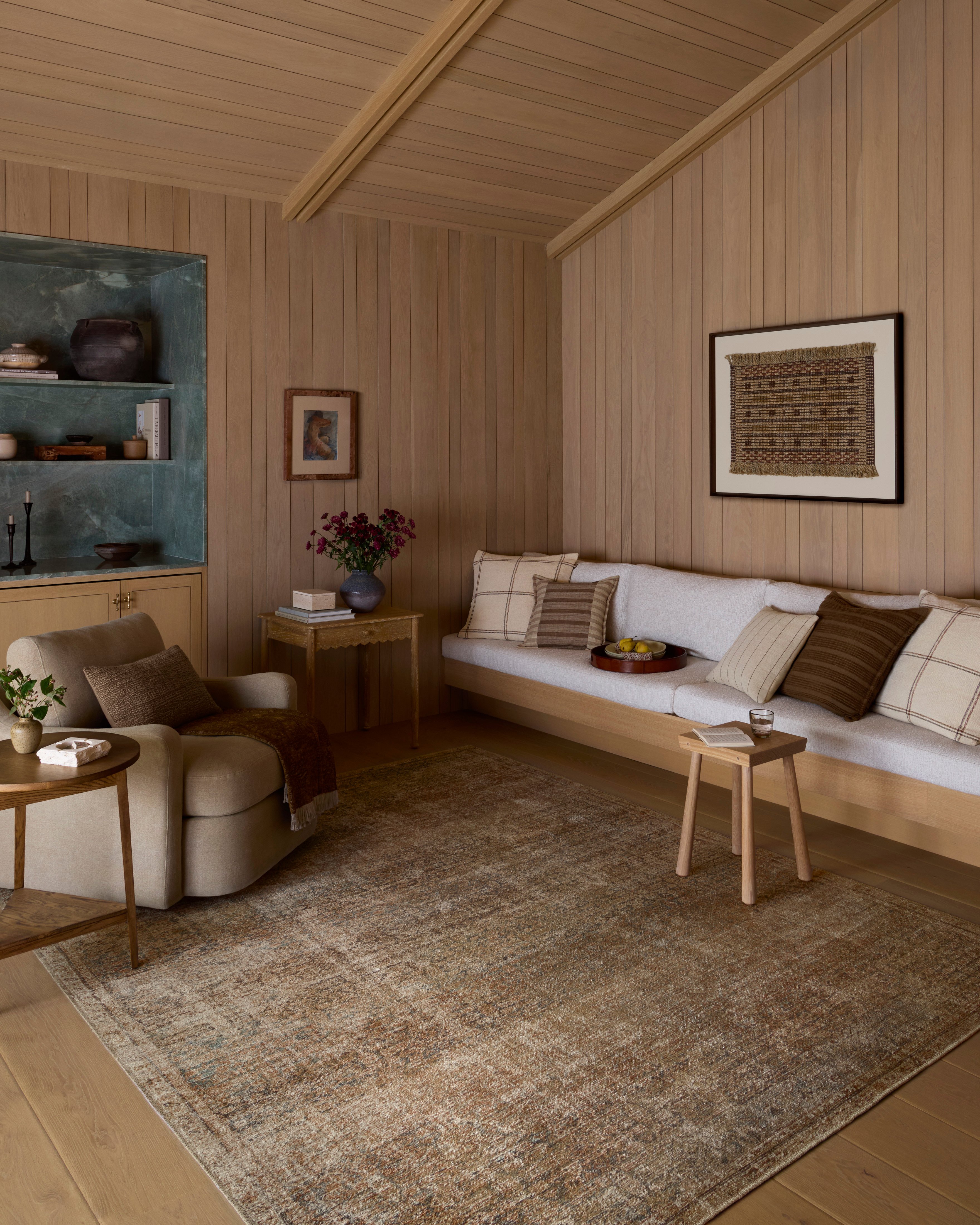 Amber Lewis x Loloi Cambria CBR-08 Vintage / Overdyed Area Rugs