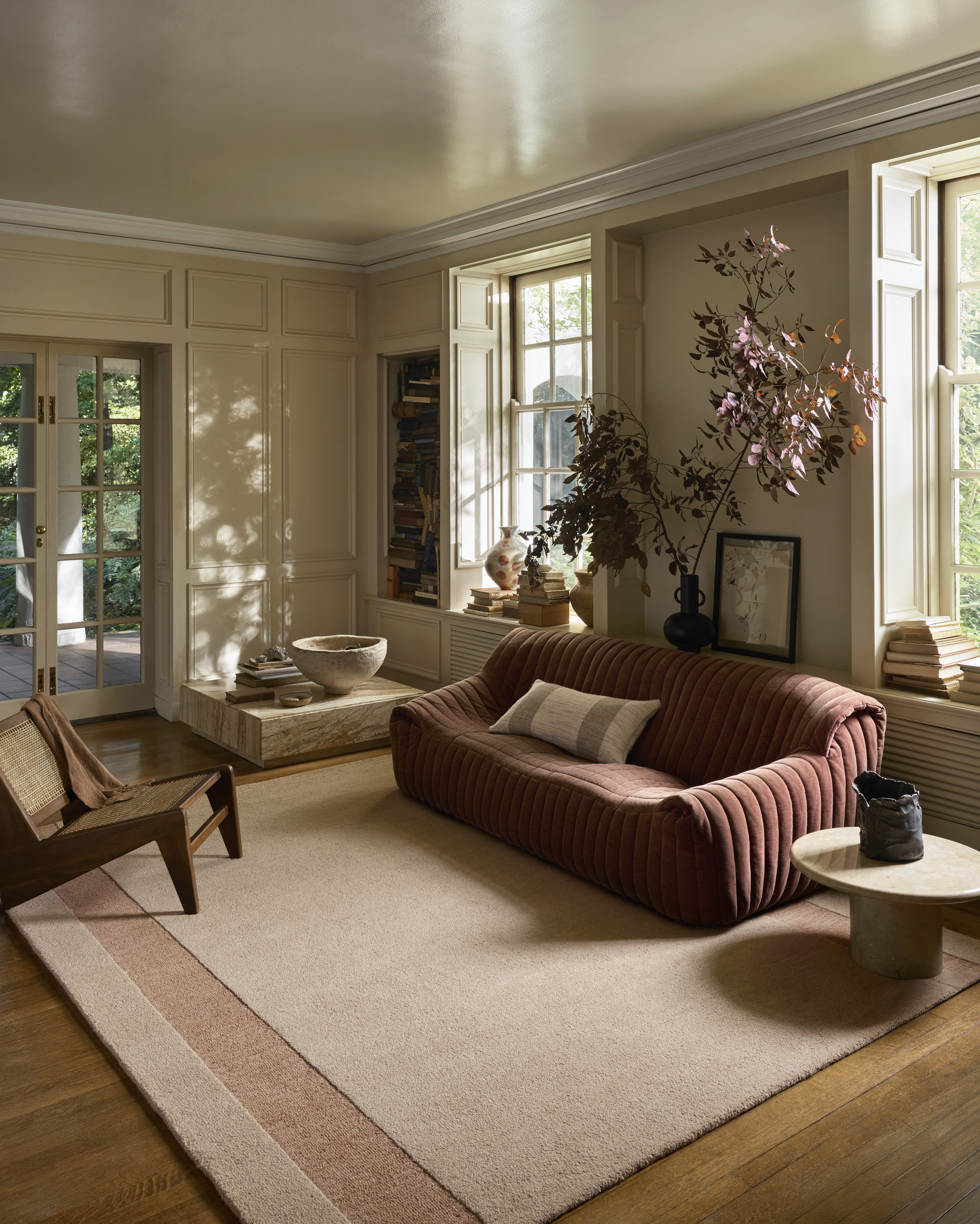 Leanne Ford x Loloi Craven CVN-01 Contemporary / Modern Area Rugs