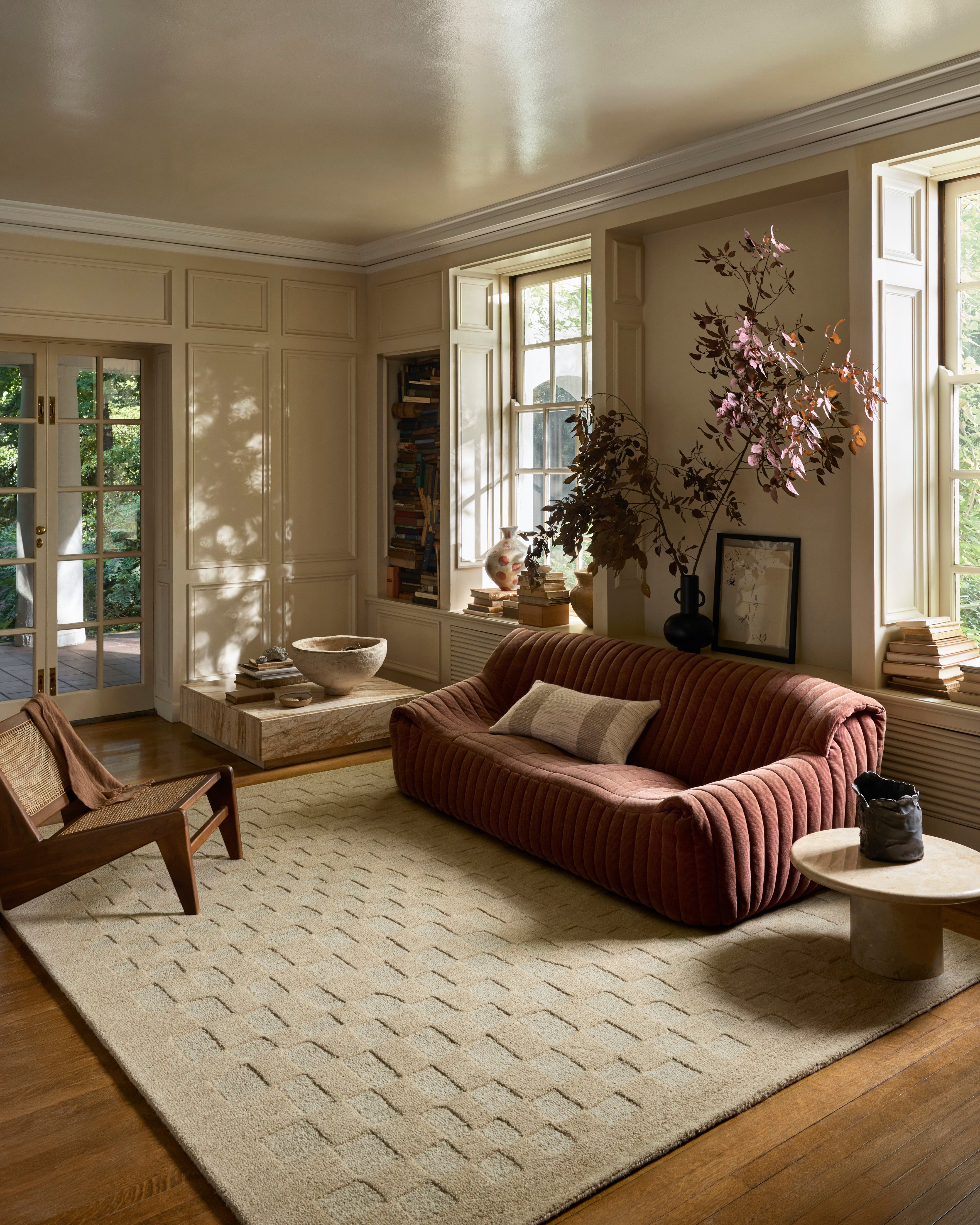 Leanne Ford x Loloi Craven CVN-04 Contemporary / Modern Area Rugs