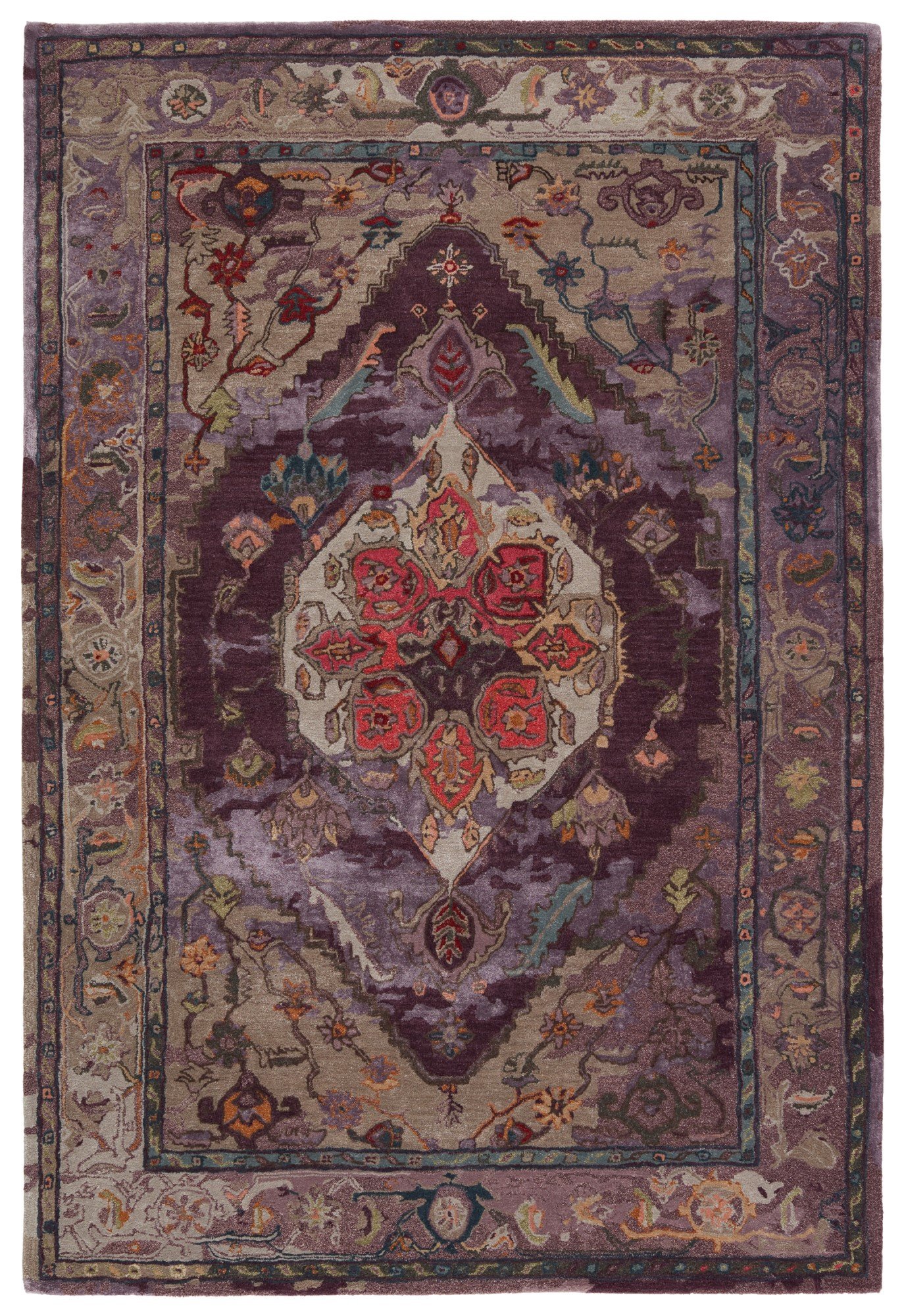 CHEAP & QUALITY CARPETS IVANO purple Bedroom width 3m 4m 5m Large RUG ANY SIZE 