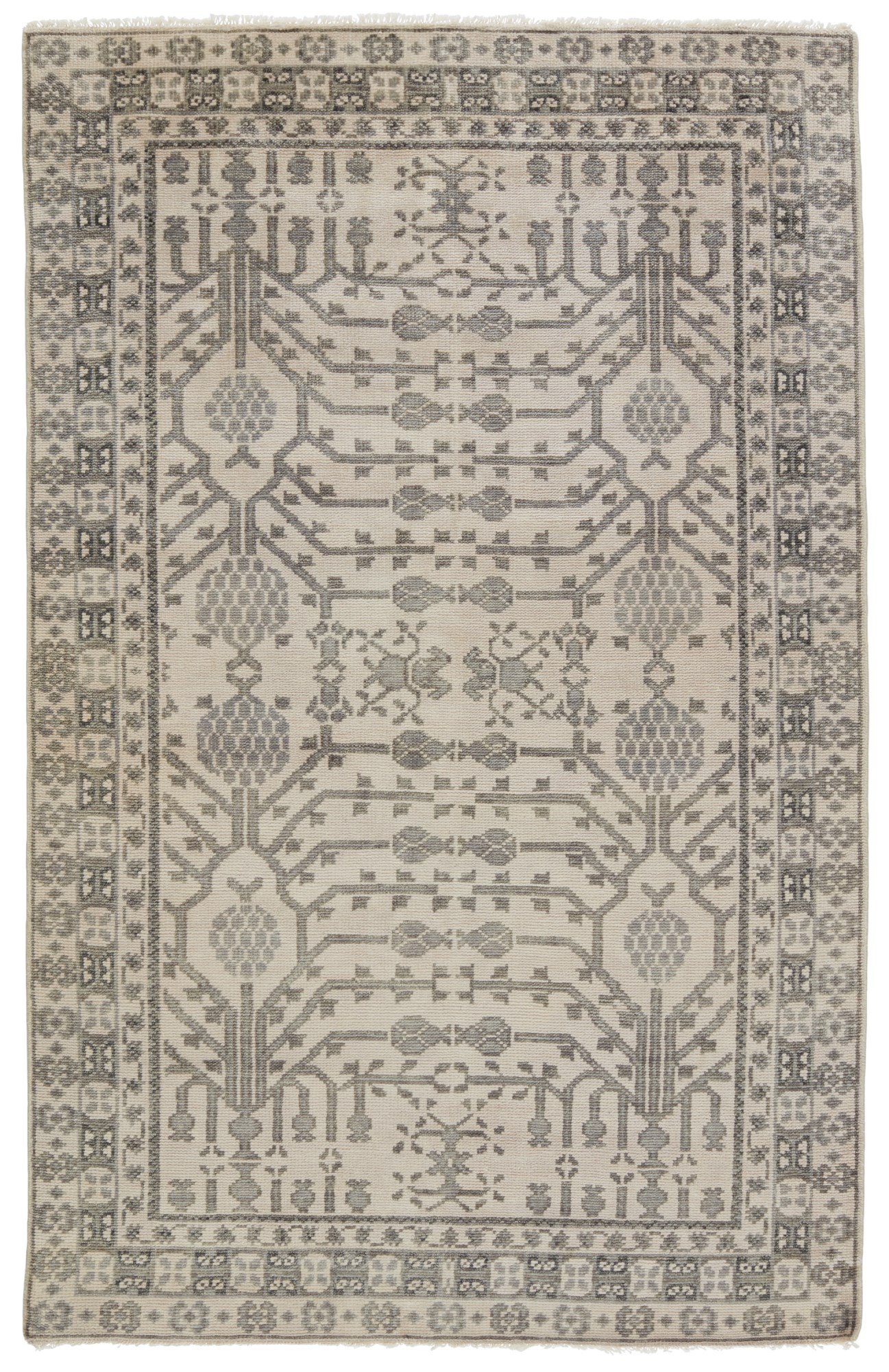 Jaipur Living Salinas Cosimo Moroccan Wool Grey Area Rugs Rugs Direct