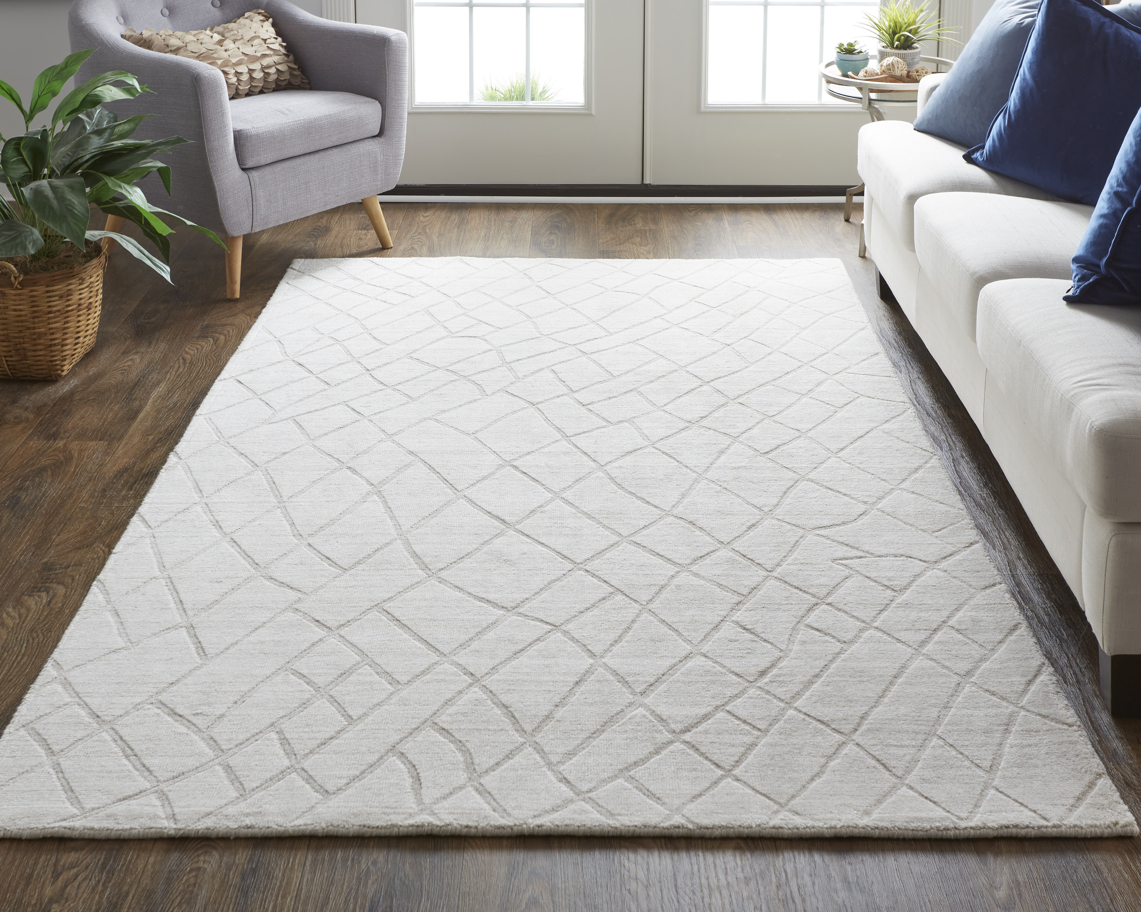 Amazon.com: XmyGnoVyr Irregular Fluid Rug Non Slip Fluffy