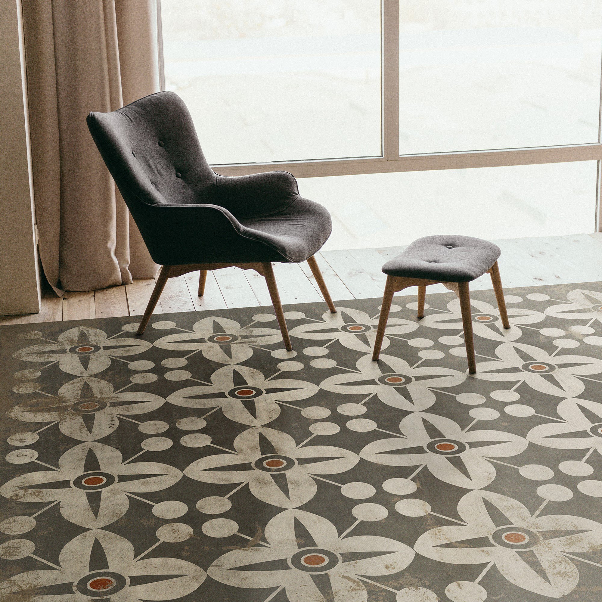 Spicher and Company Vintage Vinyl Floor Cloths Oz Area Rugs | Contemporary  / Modern Vinyl Area Rugs | Rugs Direct