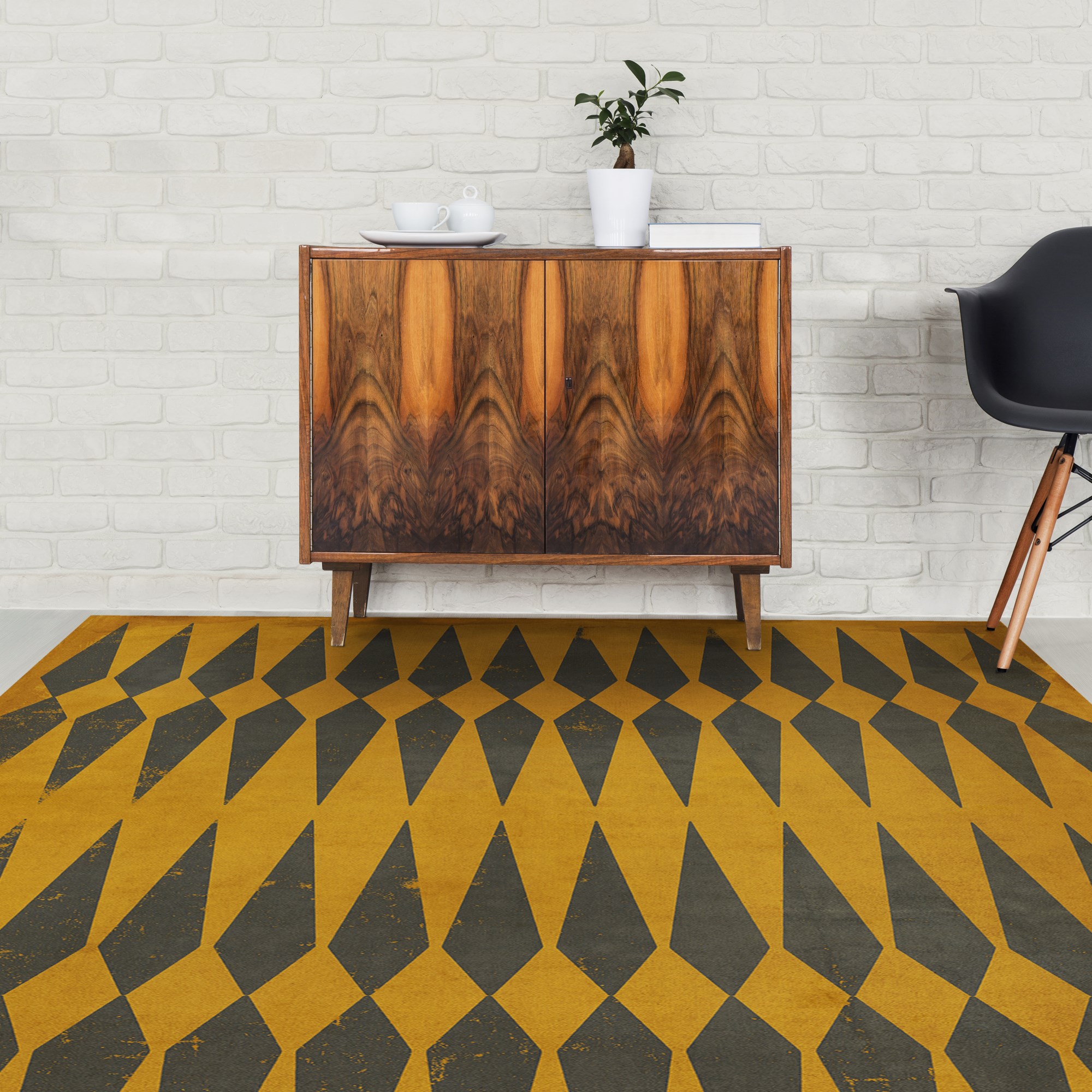 Spicher and Company Classic Vintage Vinyl Pattern 08 Rugs Rugs Direct