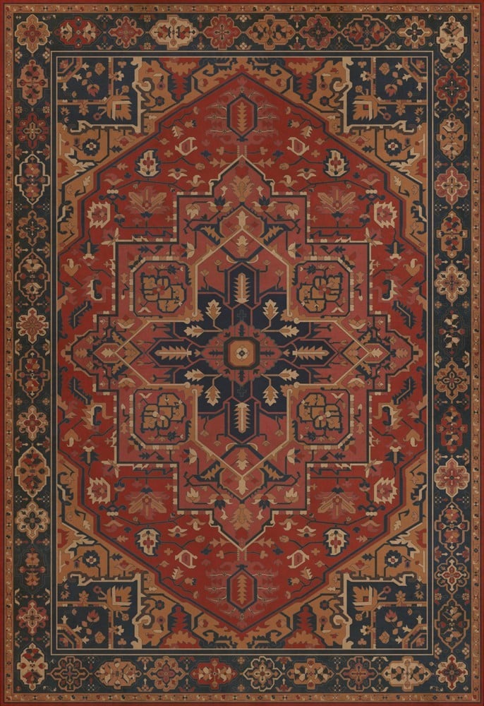 Her And Company Persian Bazaar Vintage Vinyl Camelot Oriental Area Rugs Direct