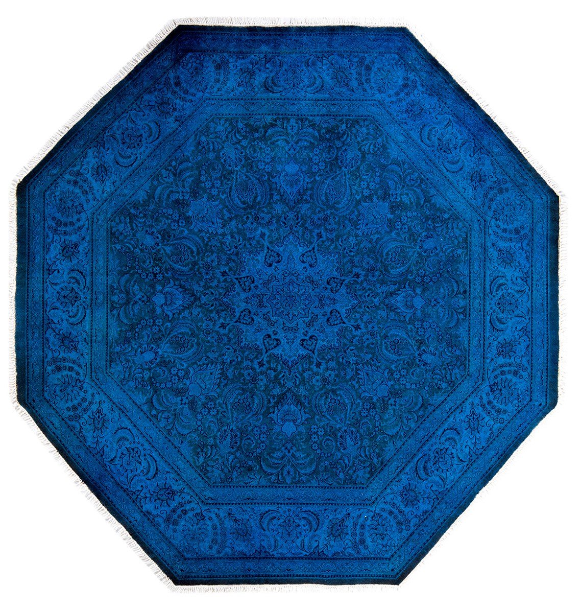 Solo Rugs One of a Kind Fine Vibrance M1163081 Blues Area Rugs