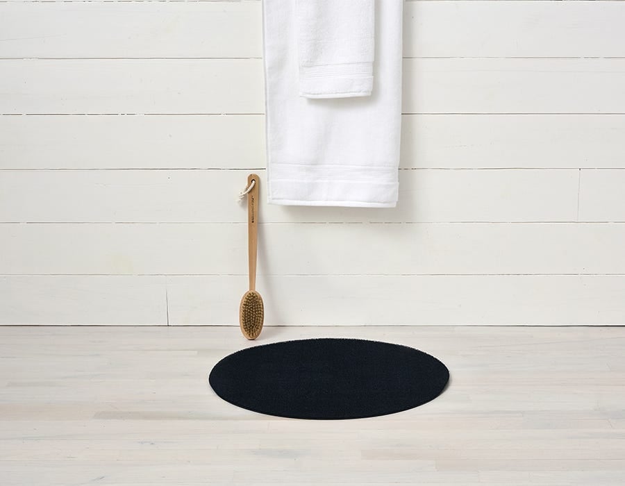 Chilewich Shag Solid Dot Area Rugs | Contemporary / Modern Round Blacks ...