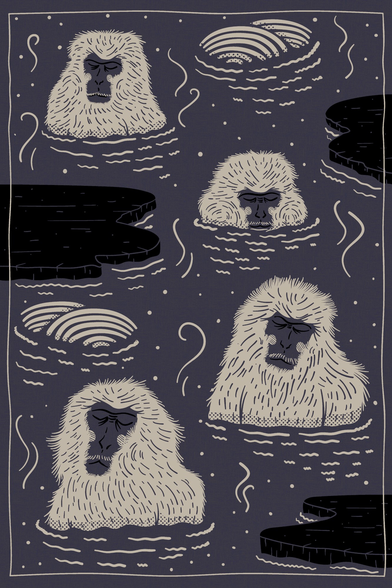 Moooi Carpets Extinct Animals Indigo Macaque Animal Skin Area Rugs | Rugs  Direct