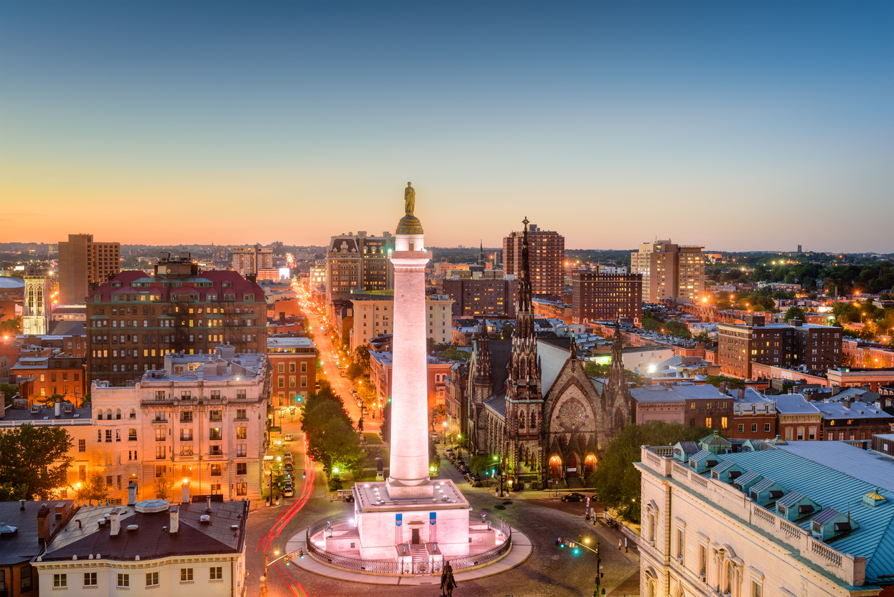 Baltimore  - Top Cities for Design Inspiration