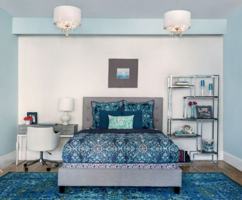 Moroccan Magic - Blue Bedroom Decor Ideas