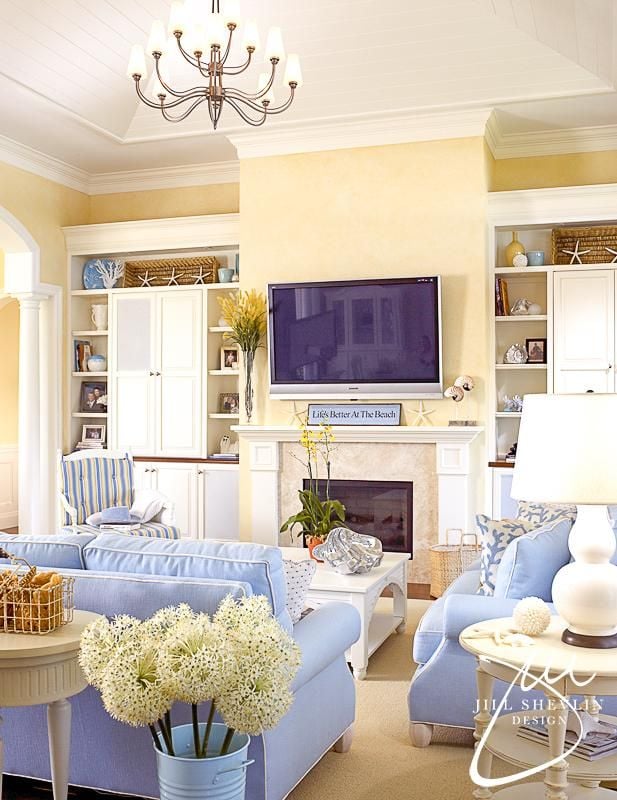 39 Beautifully Blue Living Room Ideas