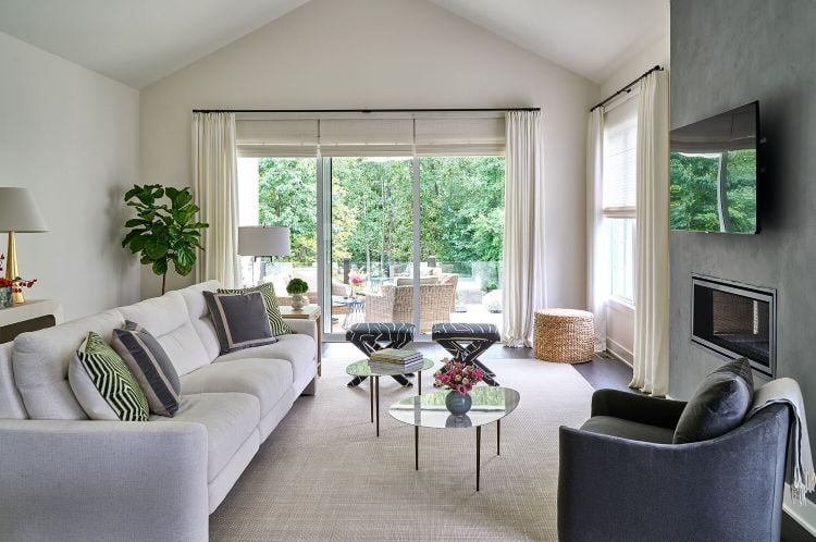 Grey Rug Modern Flooring Living Room Large Gray Area Carpets for Interior  Decor - Warmly Home