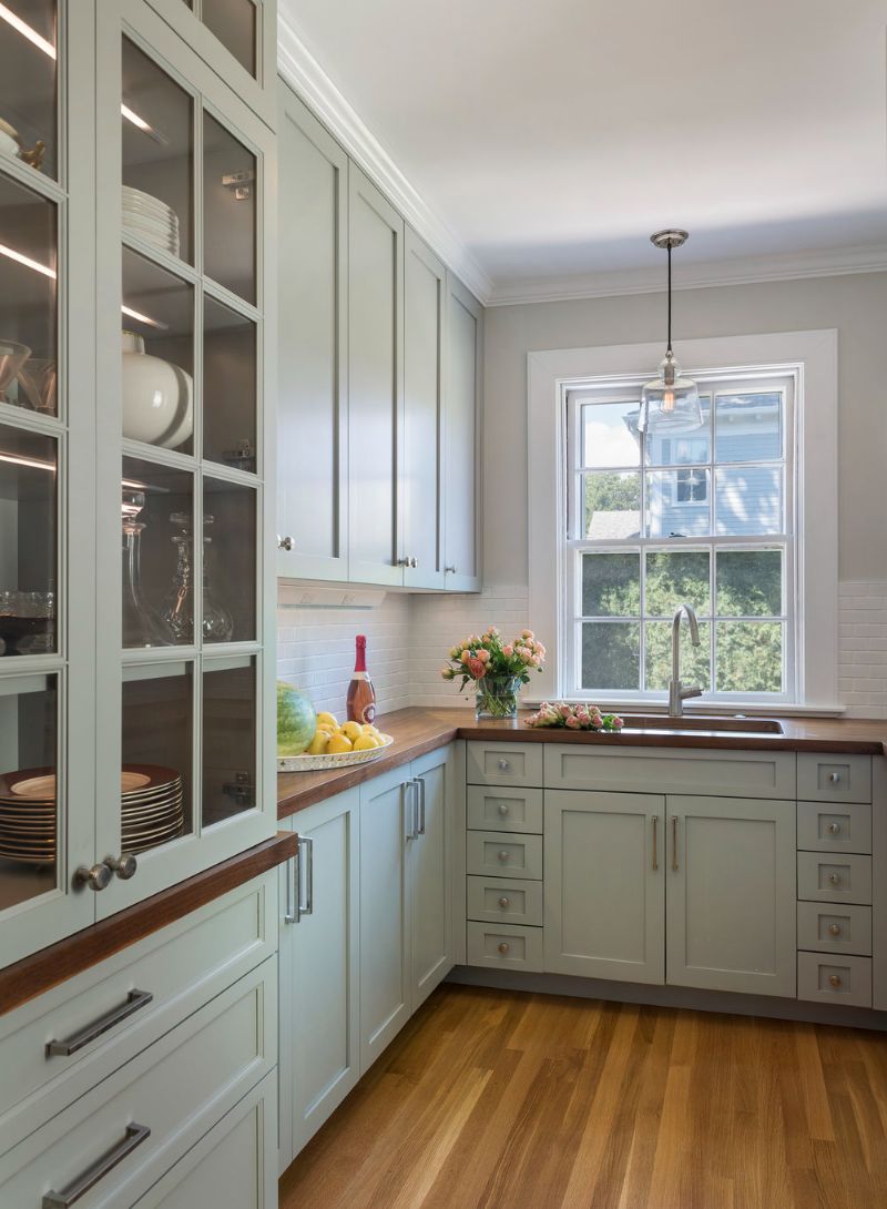 Small Open Shelves - Modern Kitchen Design Ideas
