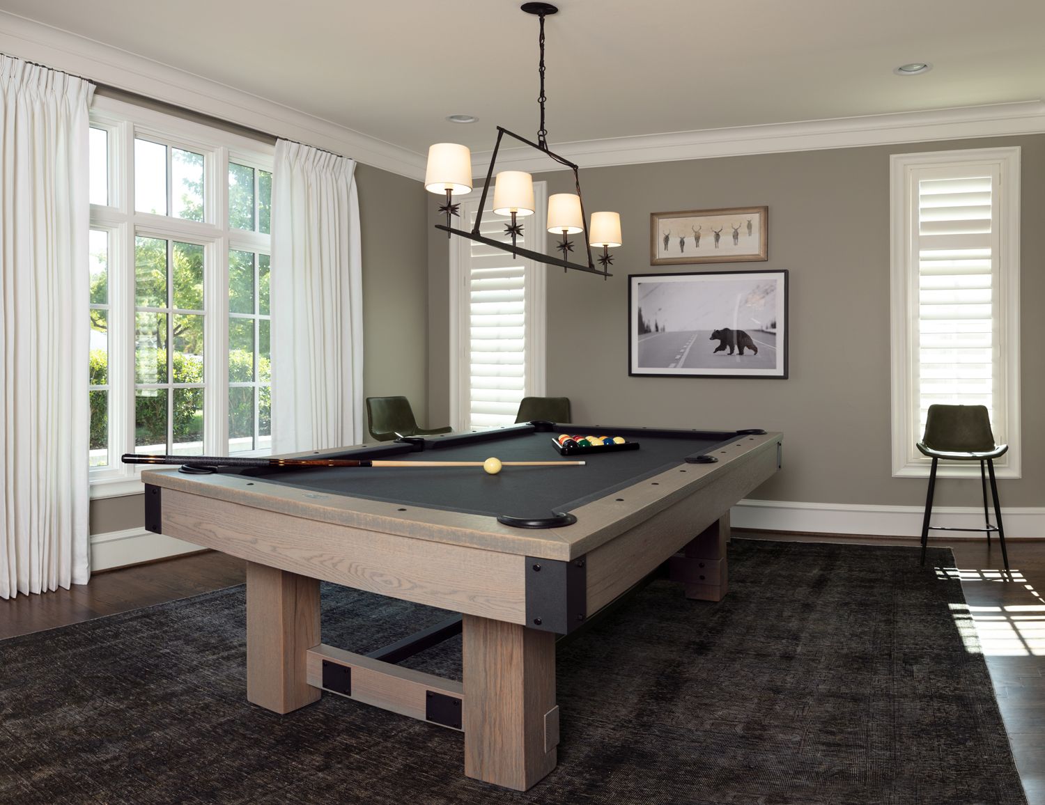 Pool table that's a deals dining table